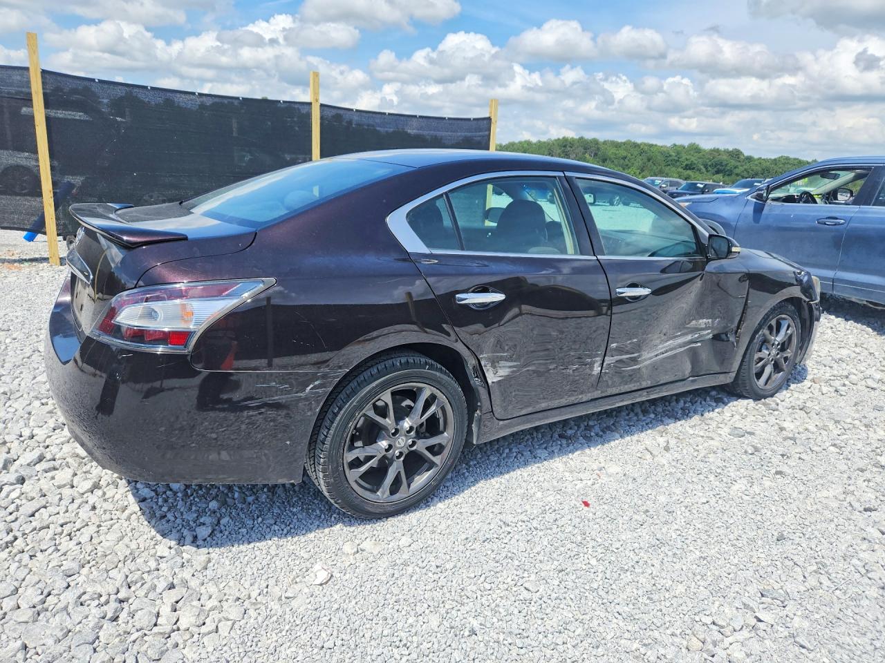 2014 Nissan Maxima 3.5 S Black vin: 1N4AA5AP5EC460762