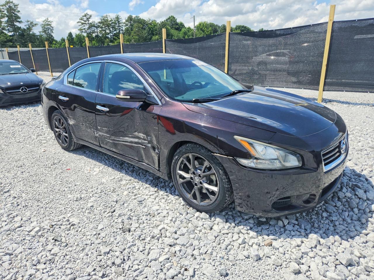 2014 Nissan Maxima 3.5 S Black vin: 1N4AA5AP5EC460762