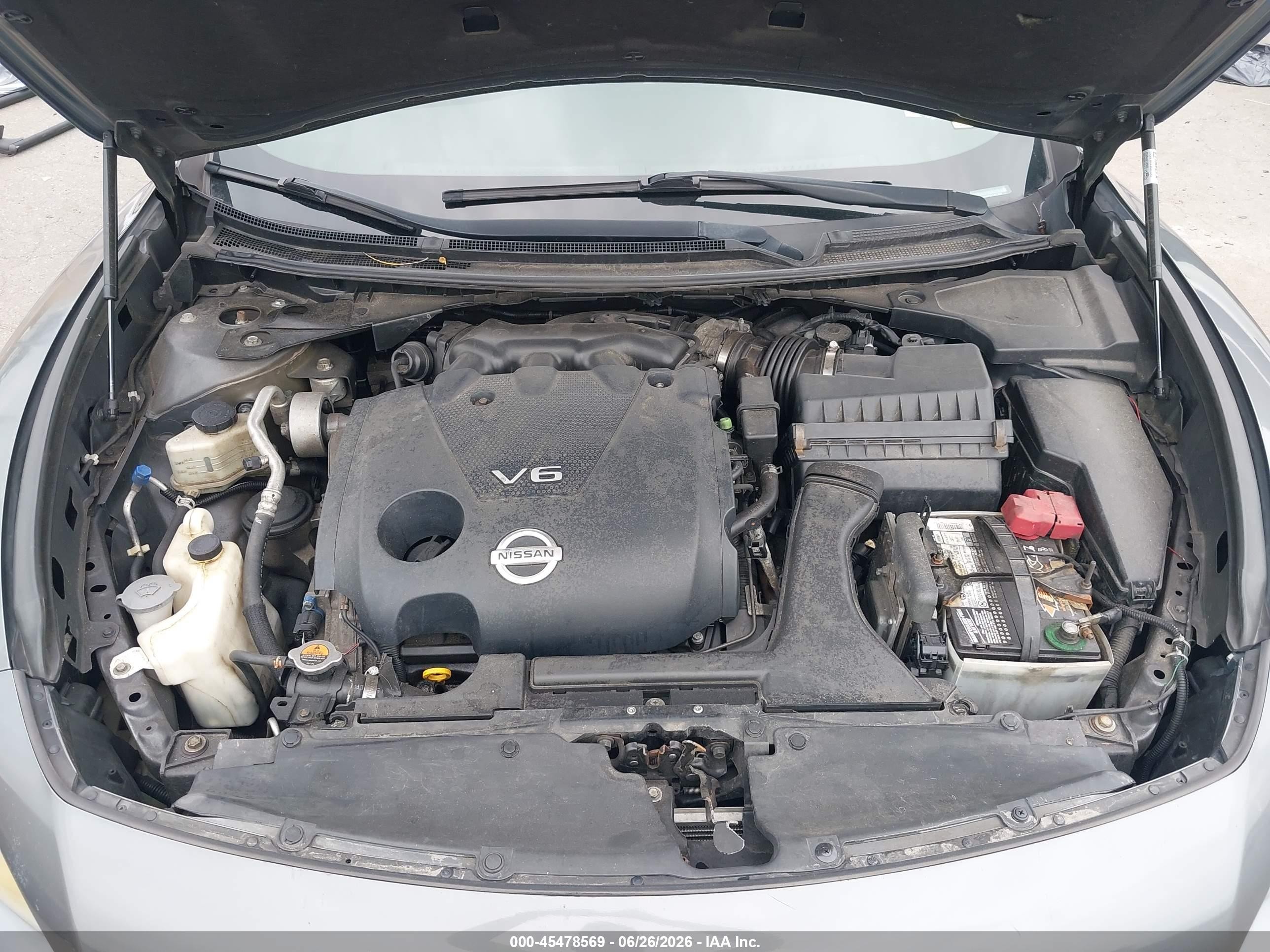 2014 Nissan Maxima 3.5 S/3.5 Sv Gray vin: 1N4AA5AP5EC463306