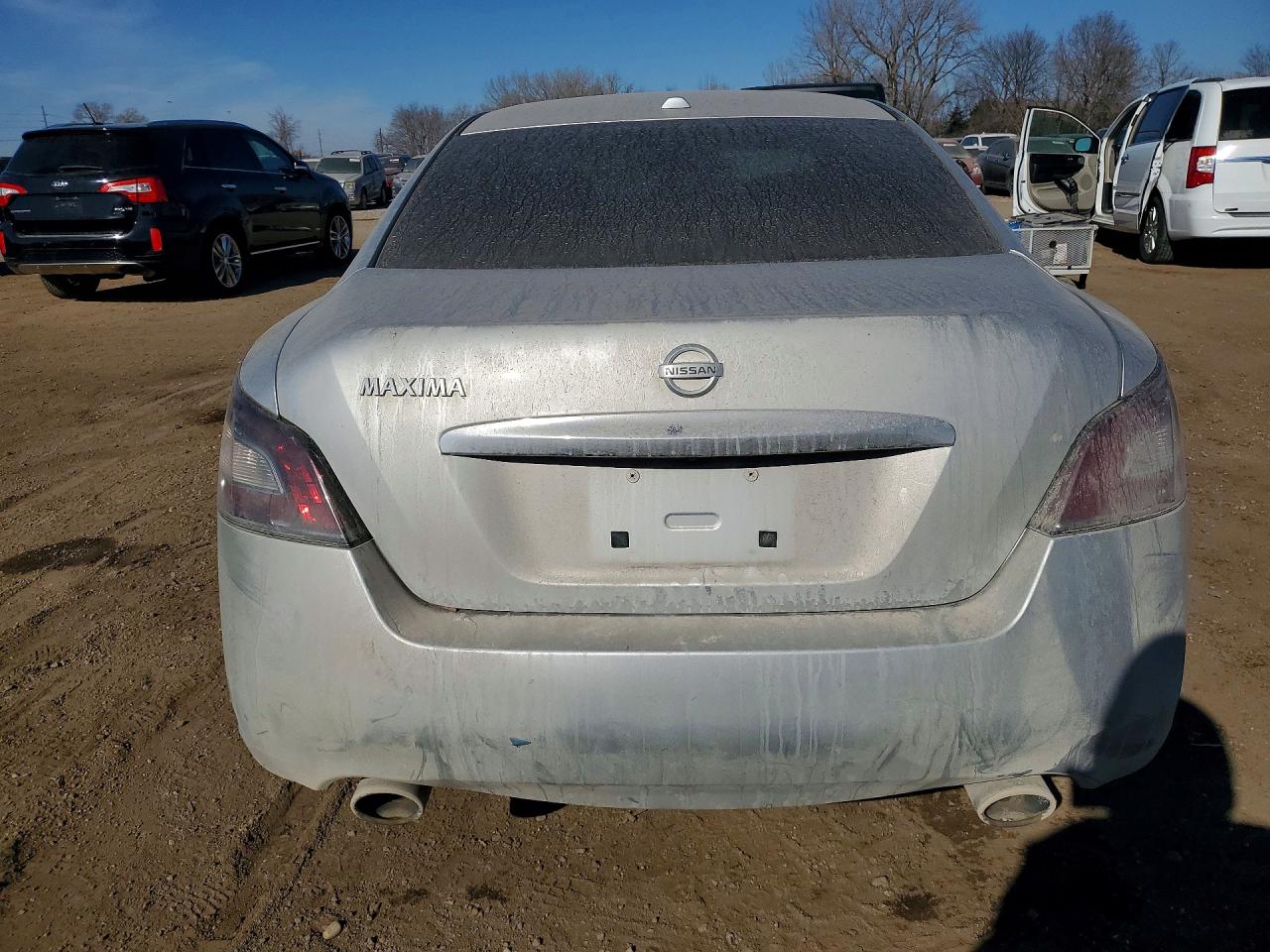 2014 Nissan Maxima Silver vin: 1N4AA5AP5EC474726