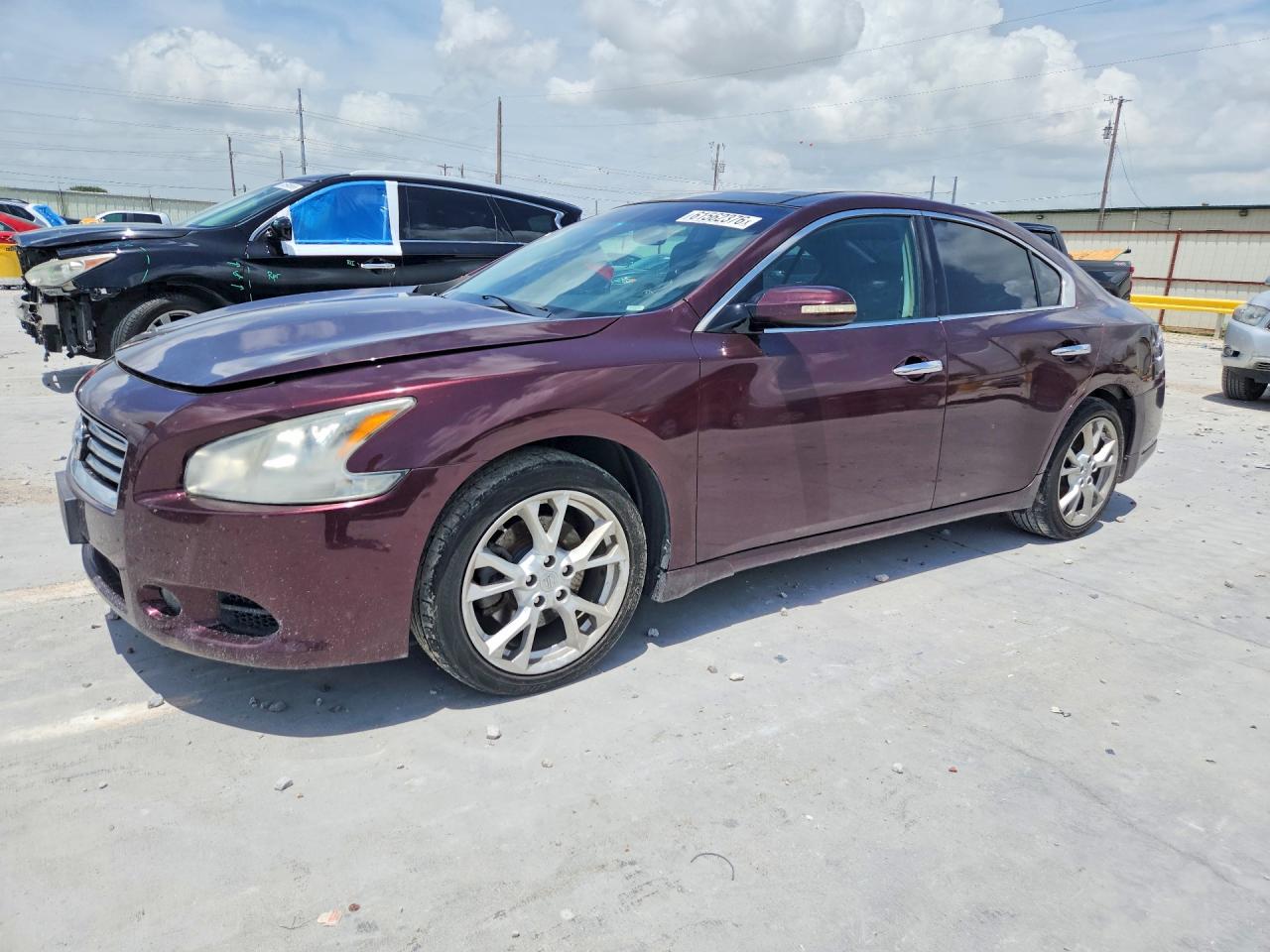 2014 Nissan Maxima 3.5 S Purple vin: 1N4AA5AP5EC477965