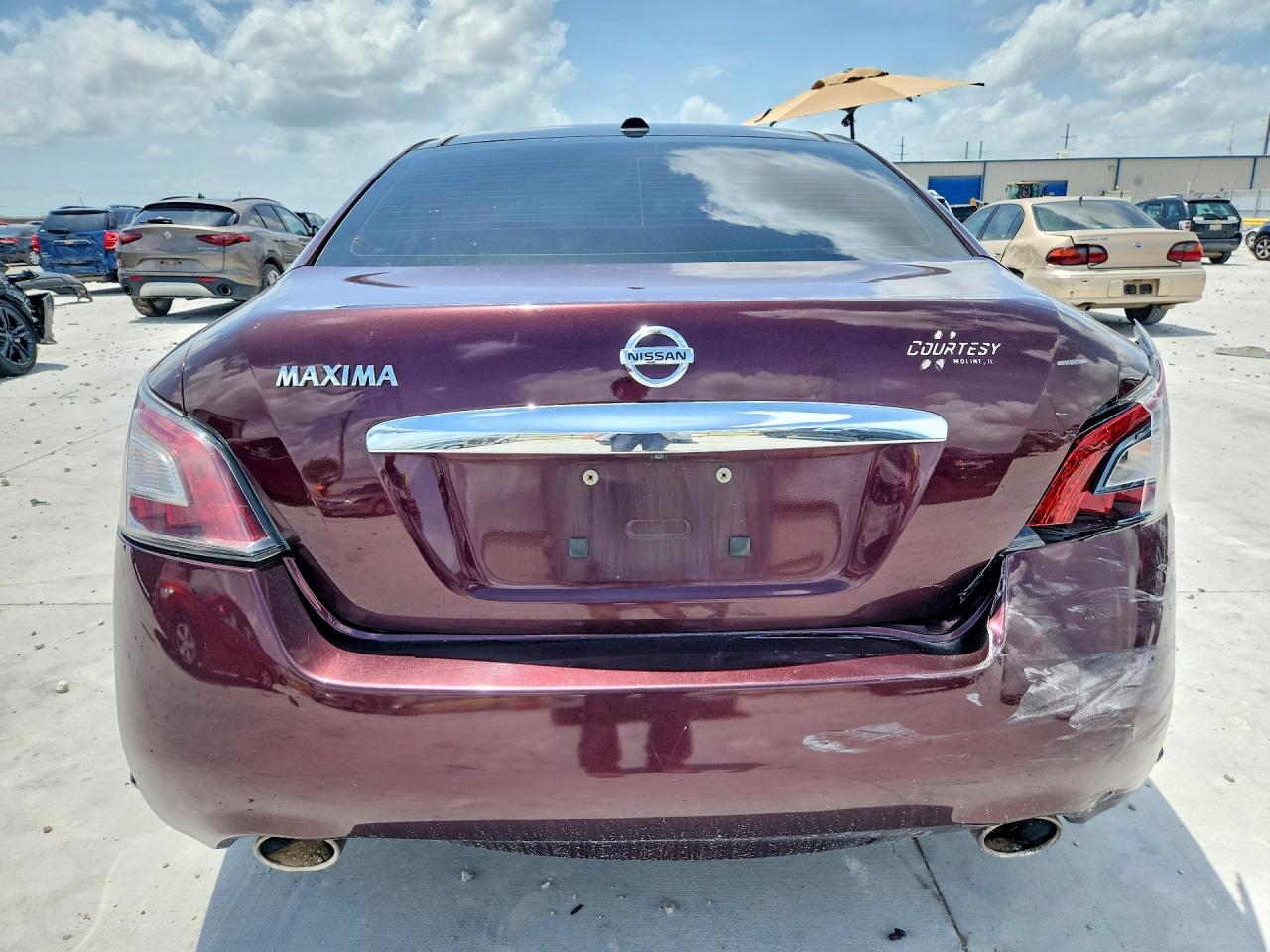 2014 Nissan Maxima 3.5 S Purple vin: 1N4AA5AP5EC477965