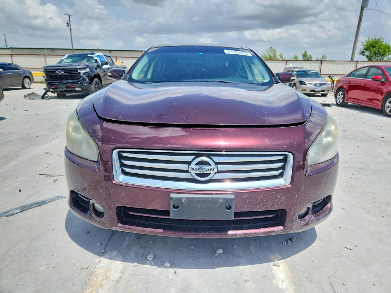 2014 Nissan Maxima 3.5 S Purple vin: 1N4AA5AP5EC477965