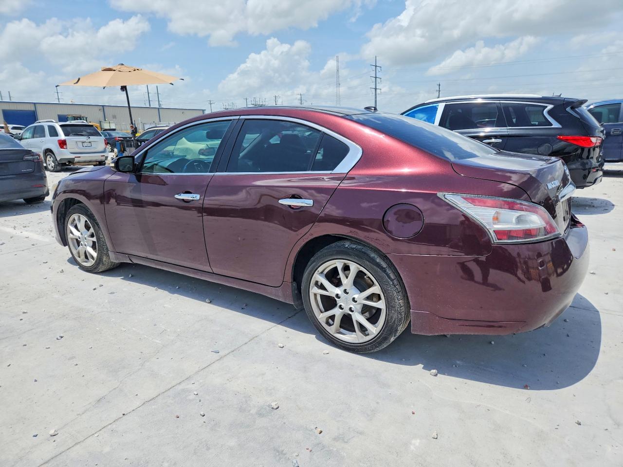 2014 Nissan Maxima 3.5 S Purple vin: 1N4AA5AP5EC477965