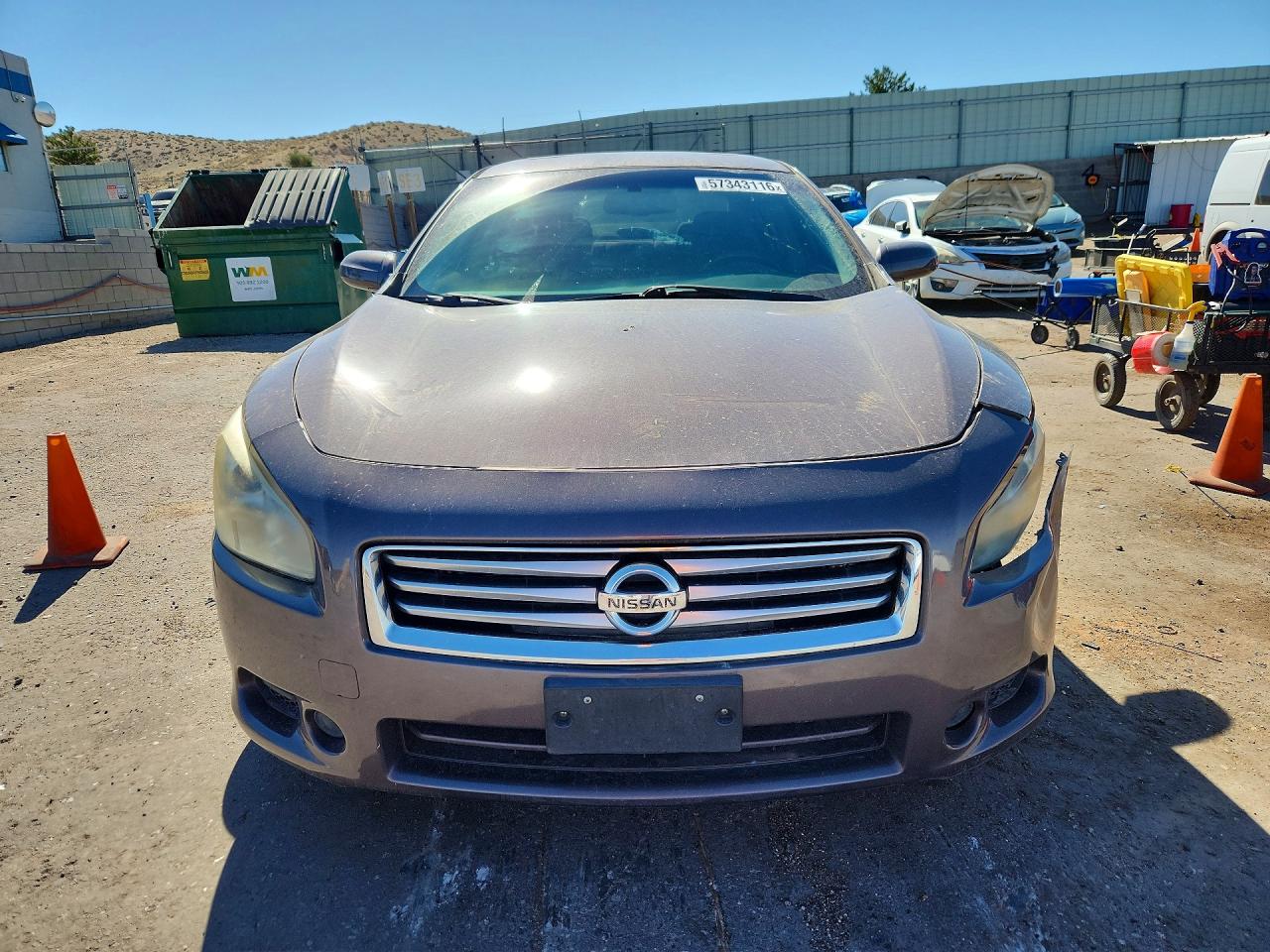2014 Nissan Maxima 3.5 S Gray vin: 1N4AA5AP5EC480428