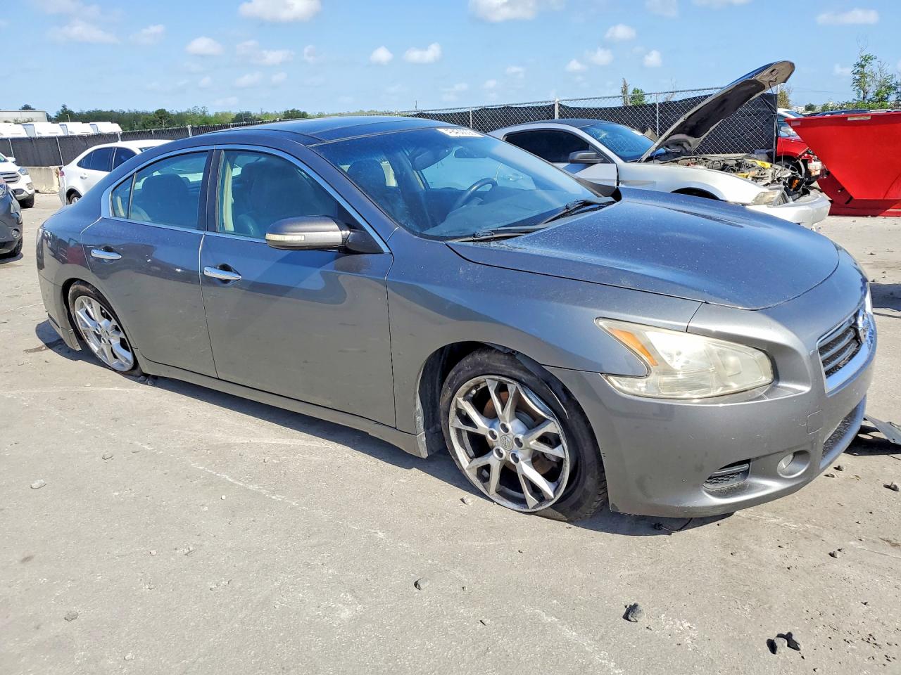 2014 Nissan Maxima 3.5 Sv Gray vin: 1N4AA5AP5EC488321