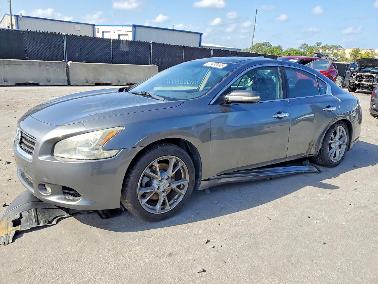 2014 Nissan Maxima 3.5 Sv Gray vin: 1N4AA5AP5EC488321