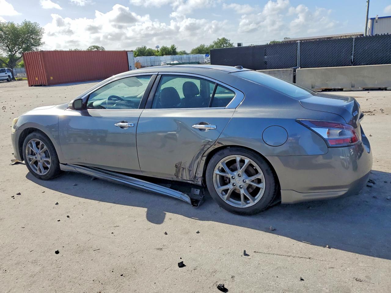 2014 Nissan Maxima 3.5 Sv Gray vin: 1N4AA5AP5EC488321