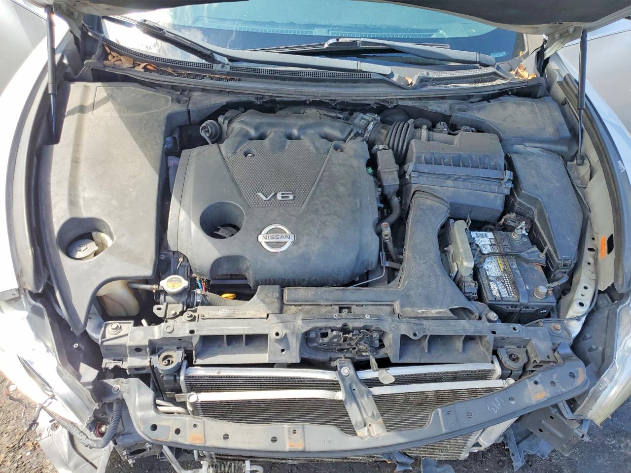 2014 Nissan Maxima 3.5 Sv Silver vin: 1N4AA5AP5EC489355