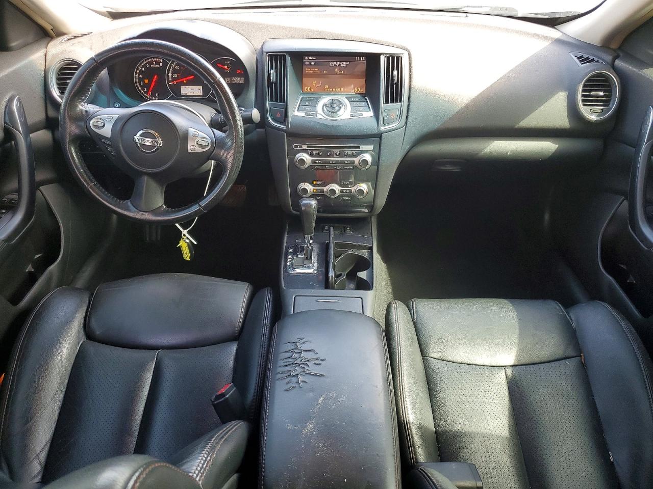 2014 Nissan Maxima 3.5 Sv Silver vin: 1N4AA5AP5EC489355