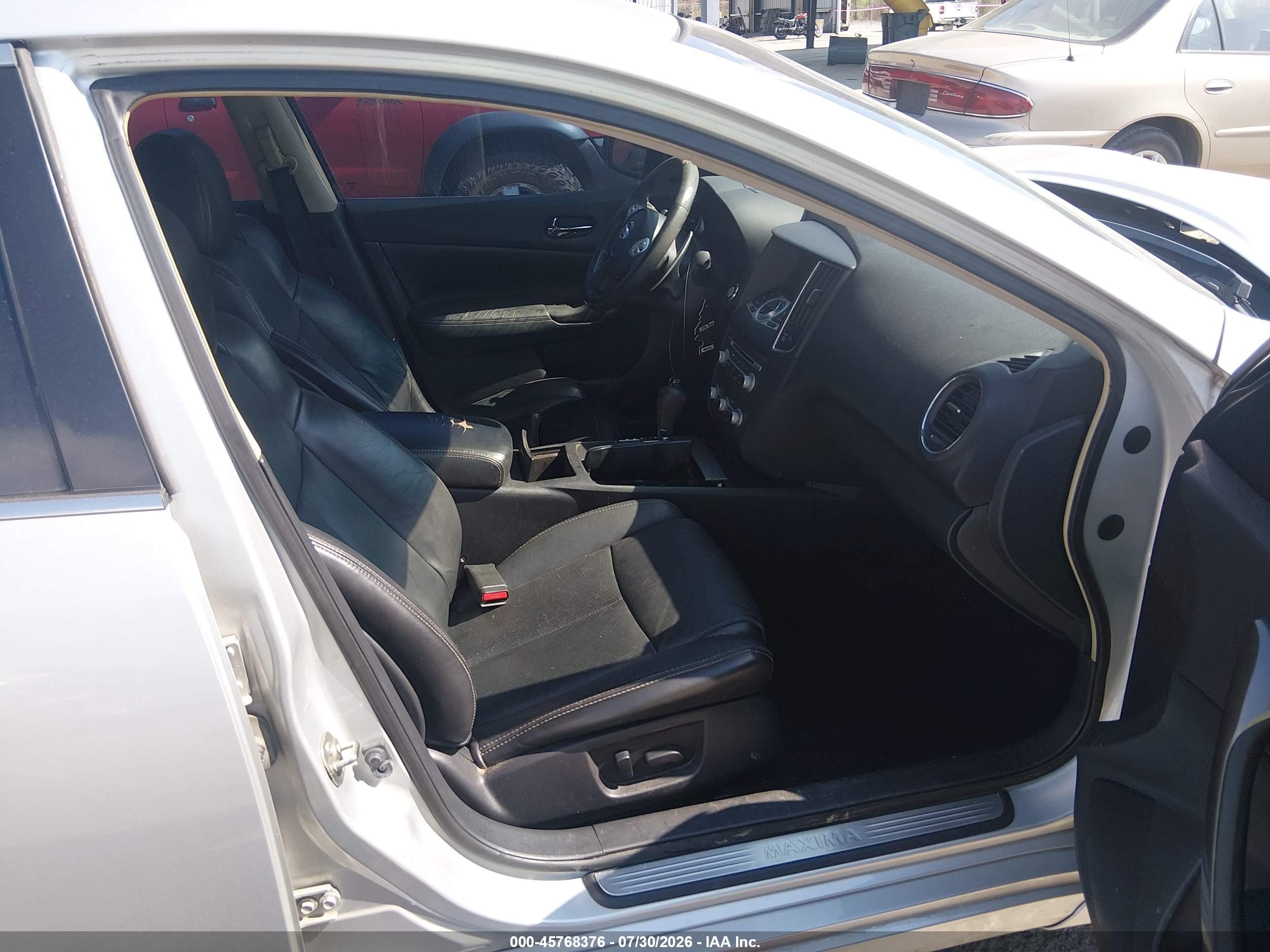 2014 Nissan Maxima 3.5 Sv Silver vin: 1N4AA5AP5EC495320