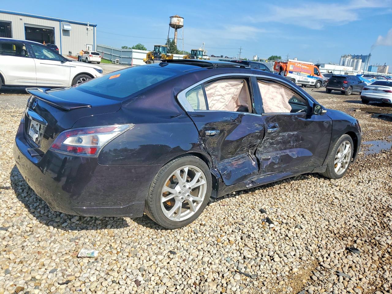 2014 Nissan Maxima 3.5 Sv Purple vin: 1N4AA5AP5EC498962