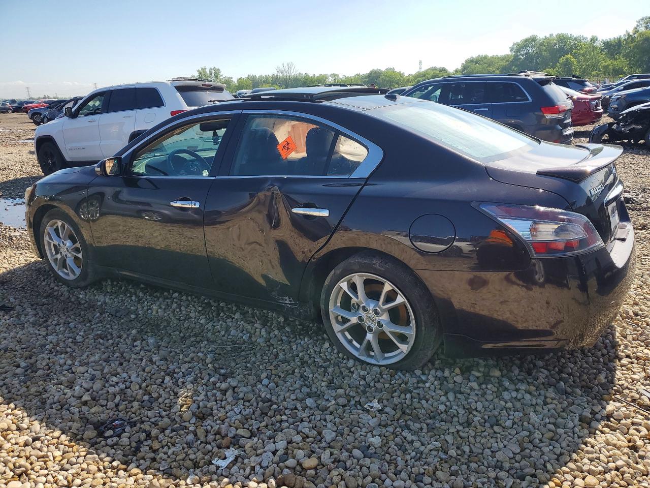2014 Nissan Maxima 3.5 Sv Purple vin: 1N4AA5AP5EC498962