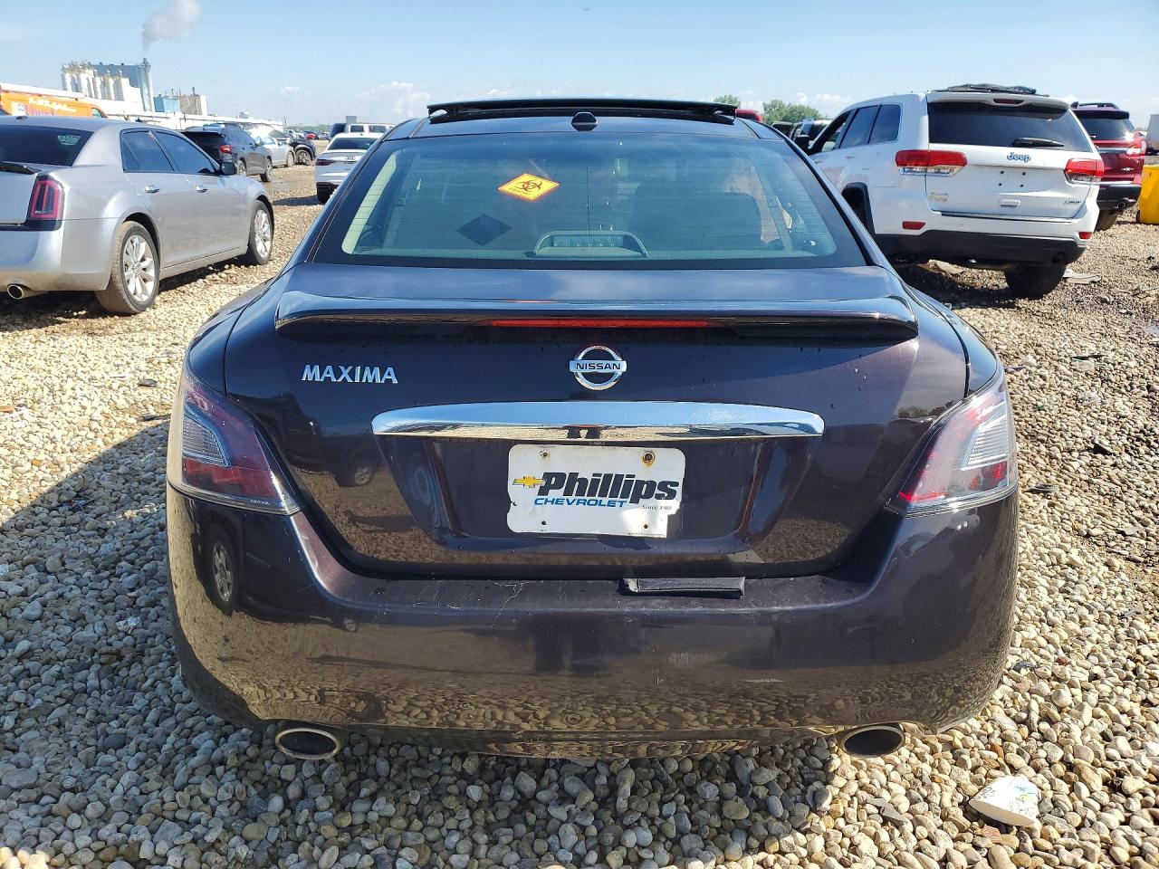 2014 Nissan Maxima 3.5 Sv Purple vin: 1N4AA5AP5EC498962