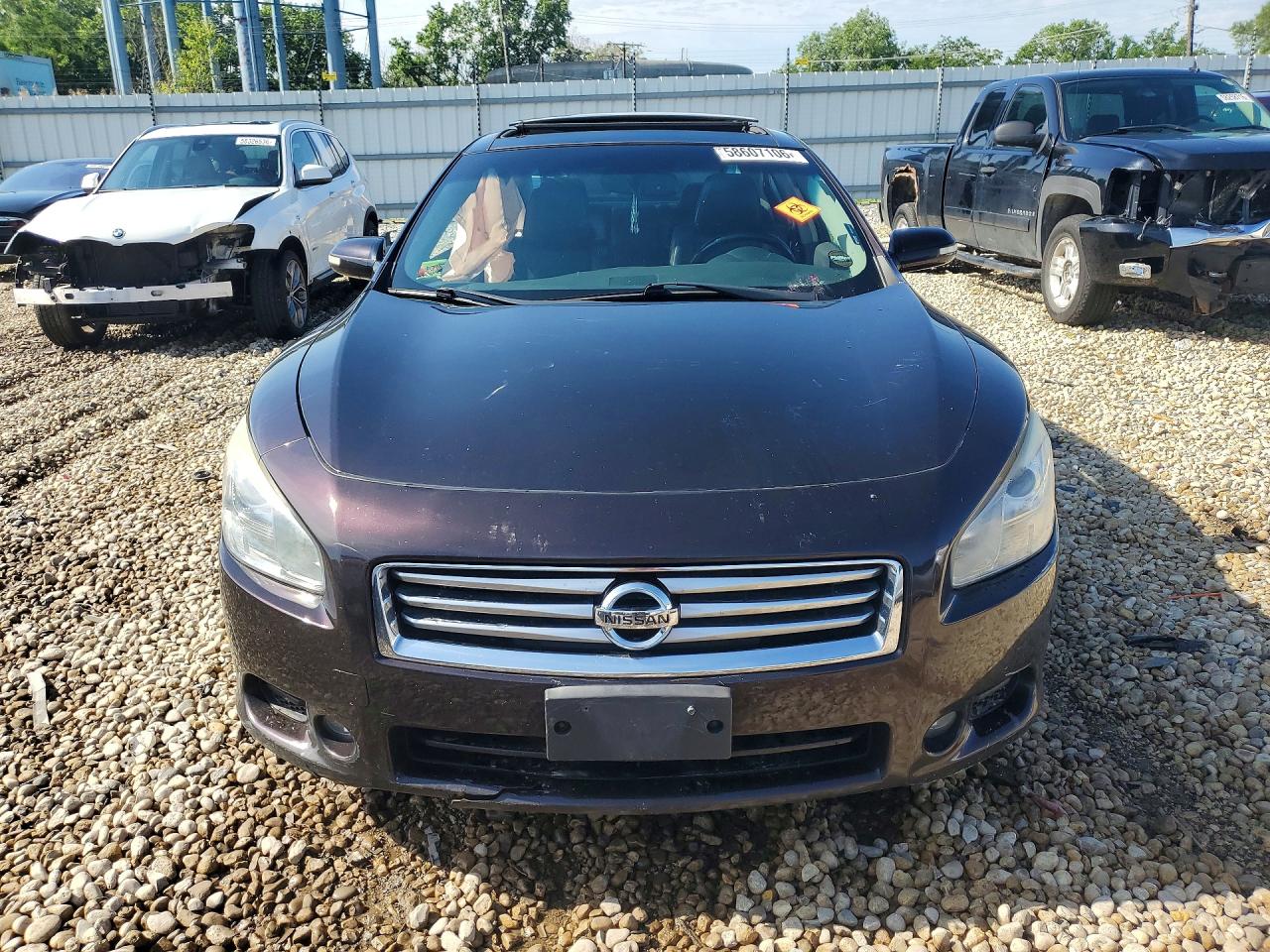 2014 Nissan Maxima 3.5 Sv Purple vin: 1N4AA5AP5EC498962
