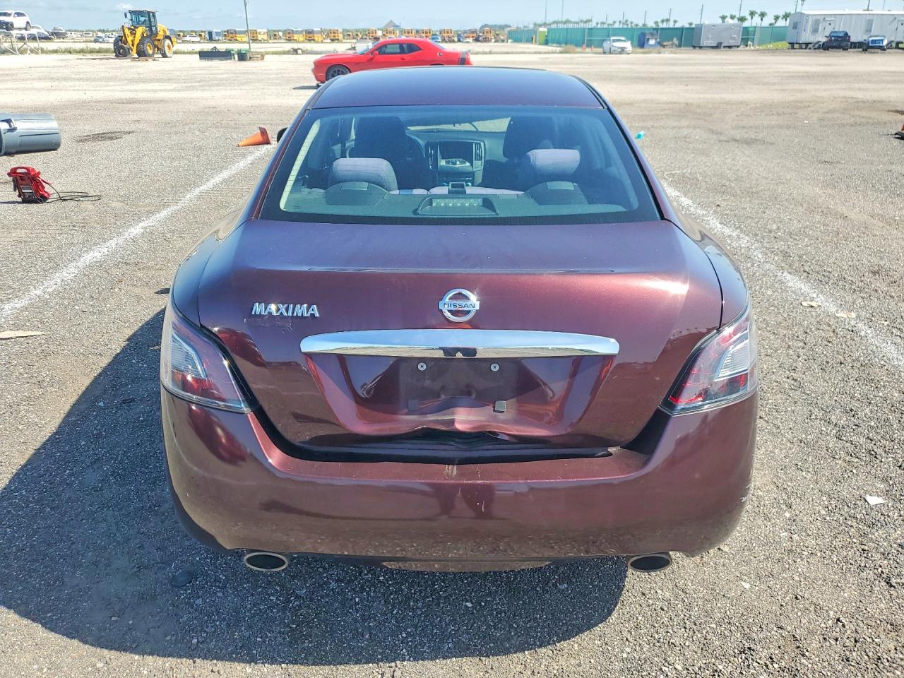 2014 Nissan Maxima 3.5 S Maroon vin: 1N4AA5AP5EC906229