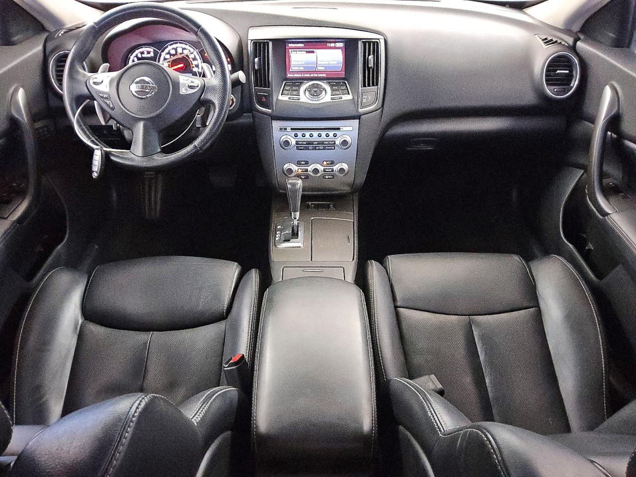 2014 Nissan Maxima 3.5 Sv Black vin: 1N4AA5AP5EC907784