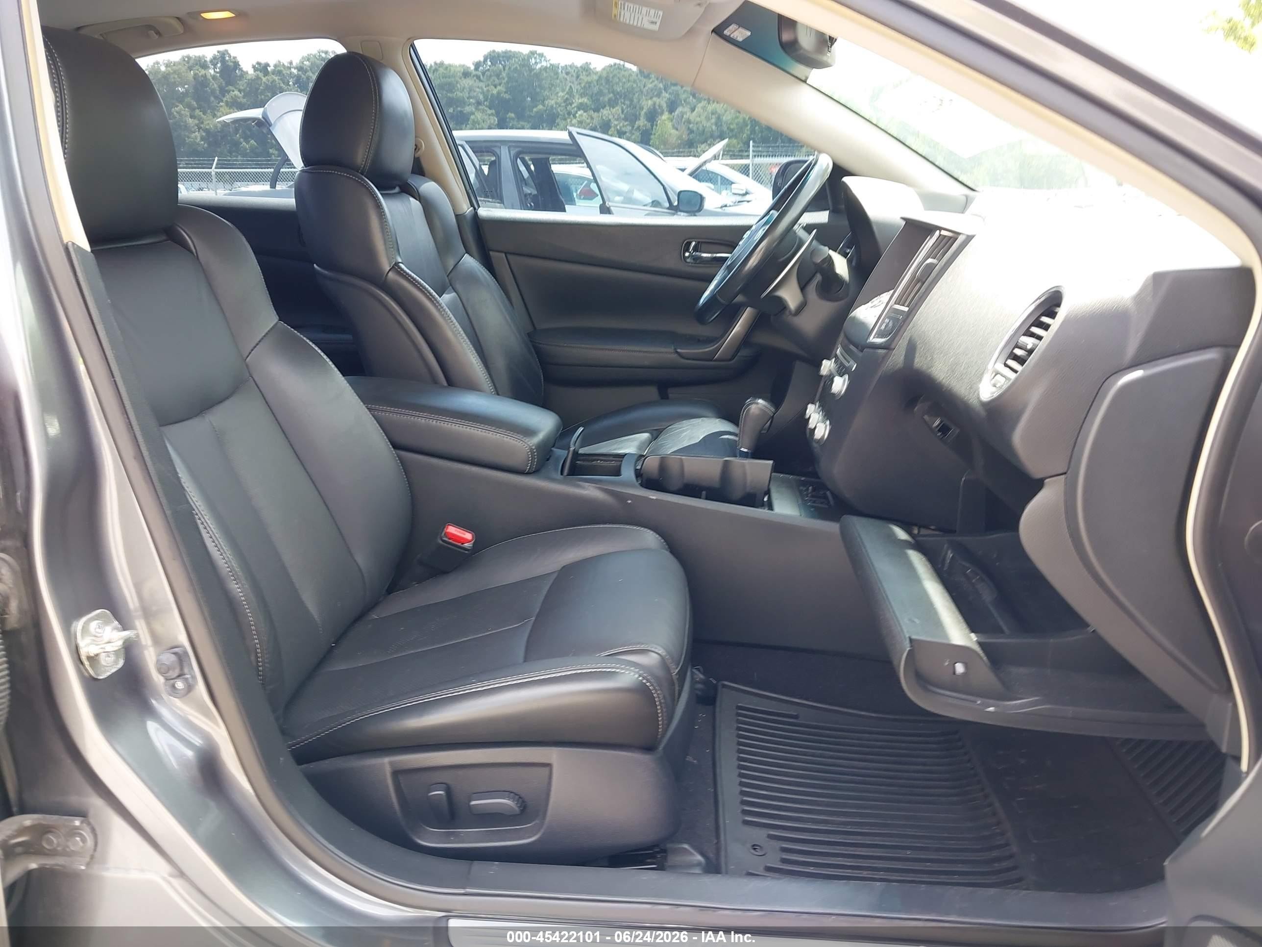 2014 Nissan Maxima 3.5 Sv Gray vin: 1N4AA5AP5EC911740