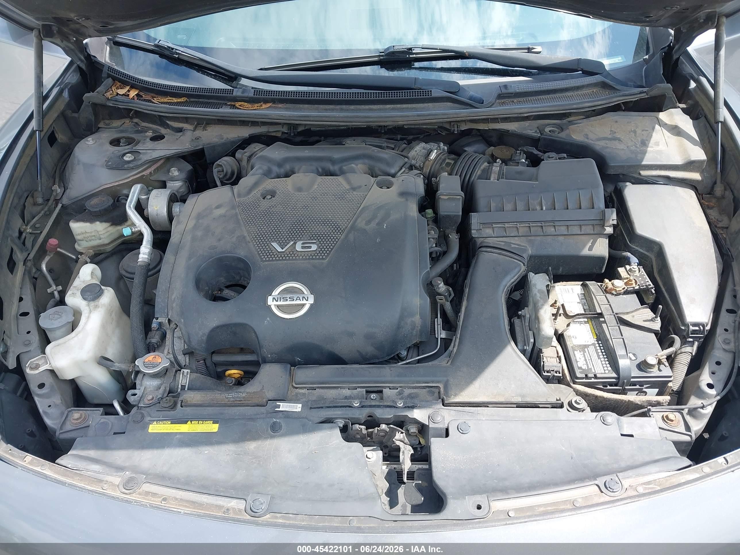 2014 Nissan Maxima 3.5 Sv Gray vin: 1N4AA5AP5EC911740