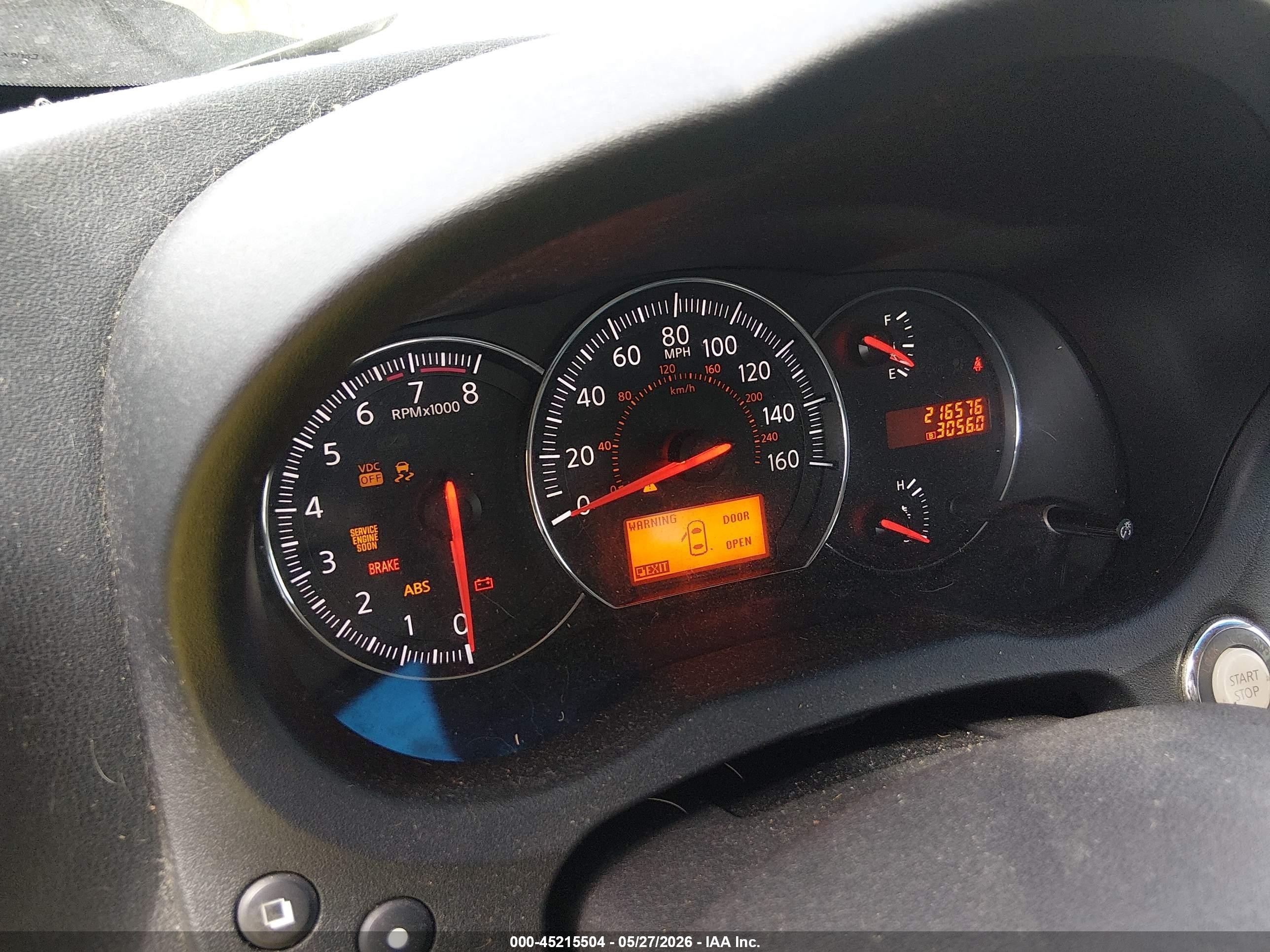 2010 Nissan Maxima 3.5 Sv Light Blue vin: 1N4AA5AP6AC804903
