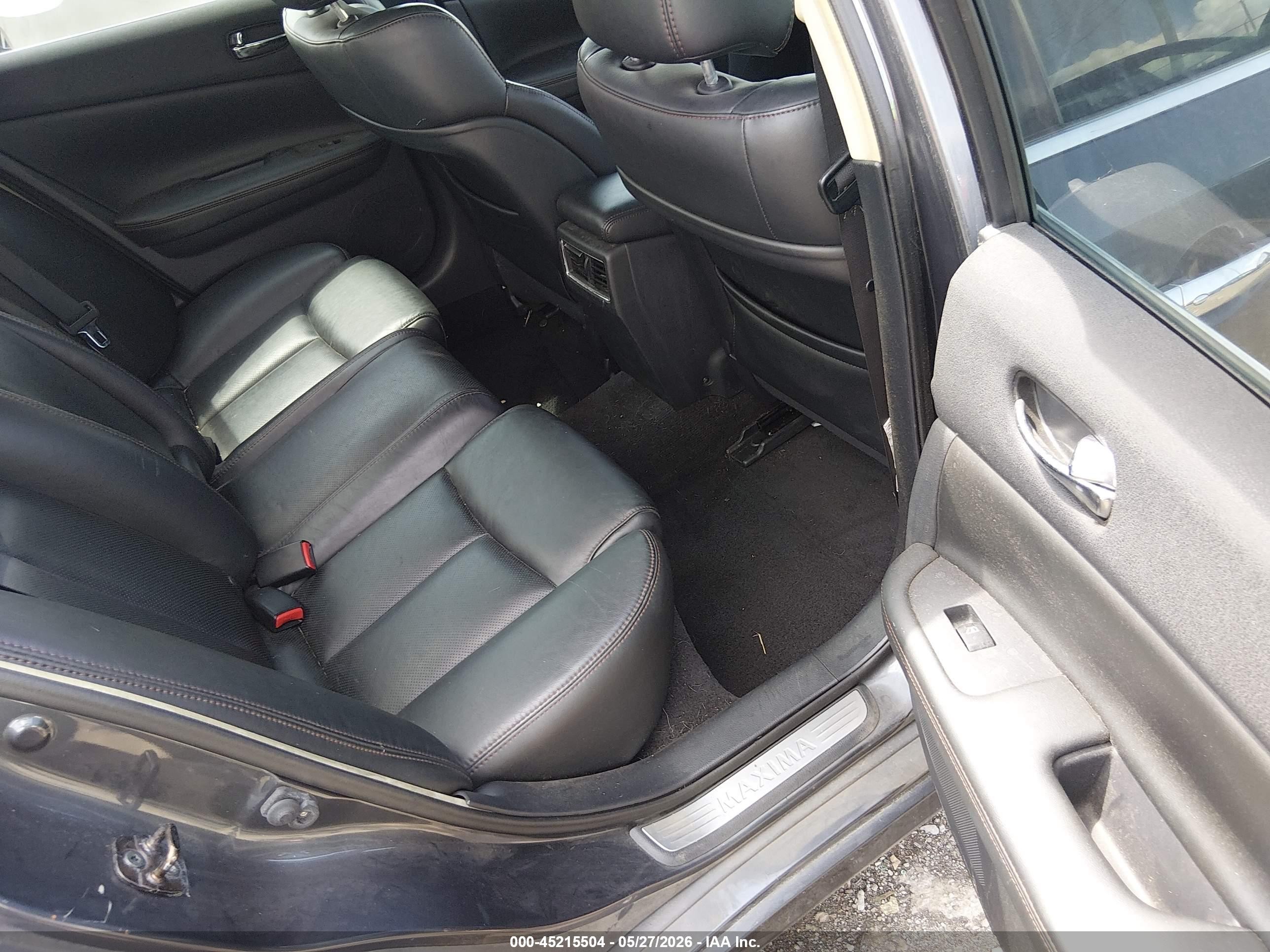2010 Nissan Maxima 3.5 Sv Light Blue vin: 1N4AA5AP6AC804903