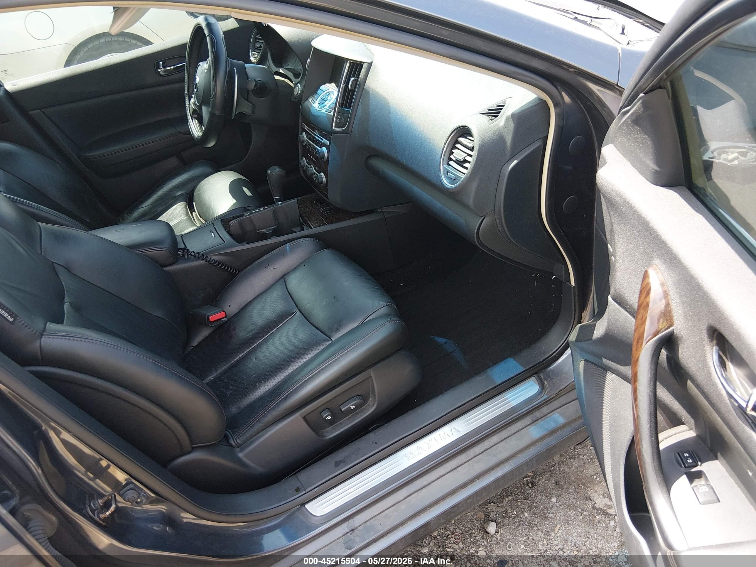 2010 Nissan Maxima 3.5 Sv Light Blue vin: 1N4AA5AP6AC804903