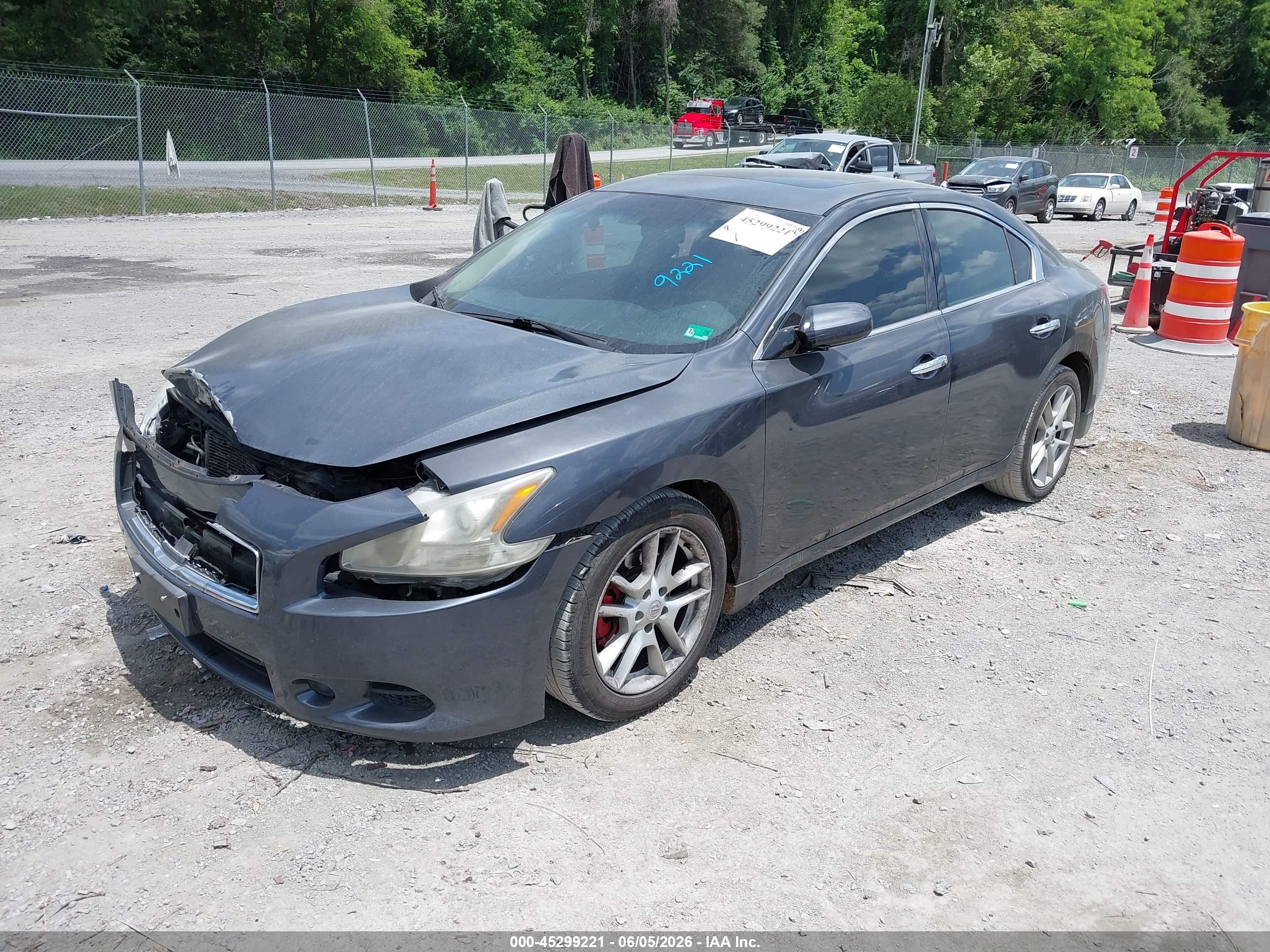 2010 Nissan Maxima 3.5 S Gray vin: 1N4AA5AP6AC809664