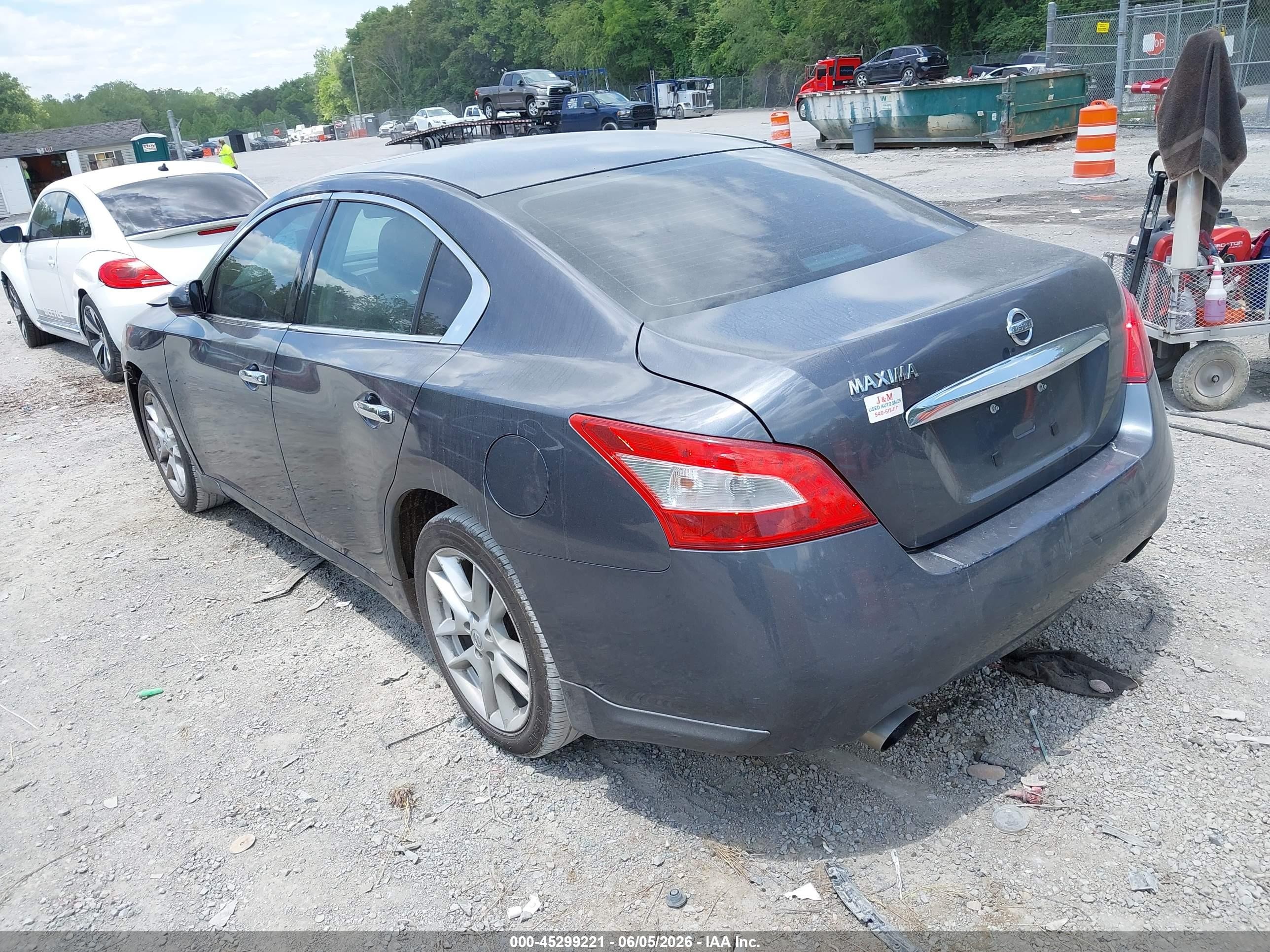 2010 Nissan Maxima 3.5 S Gray vin: 1N4AA5AP6AC809664