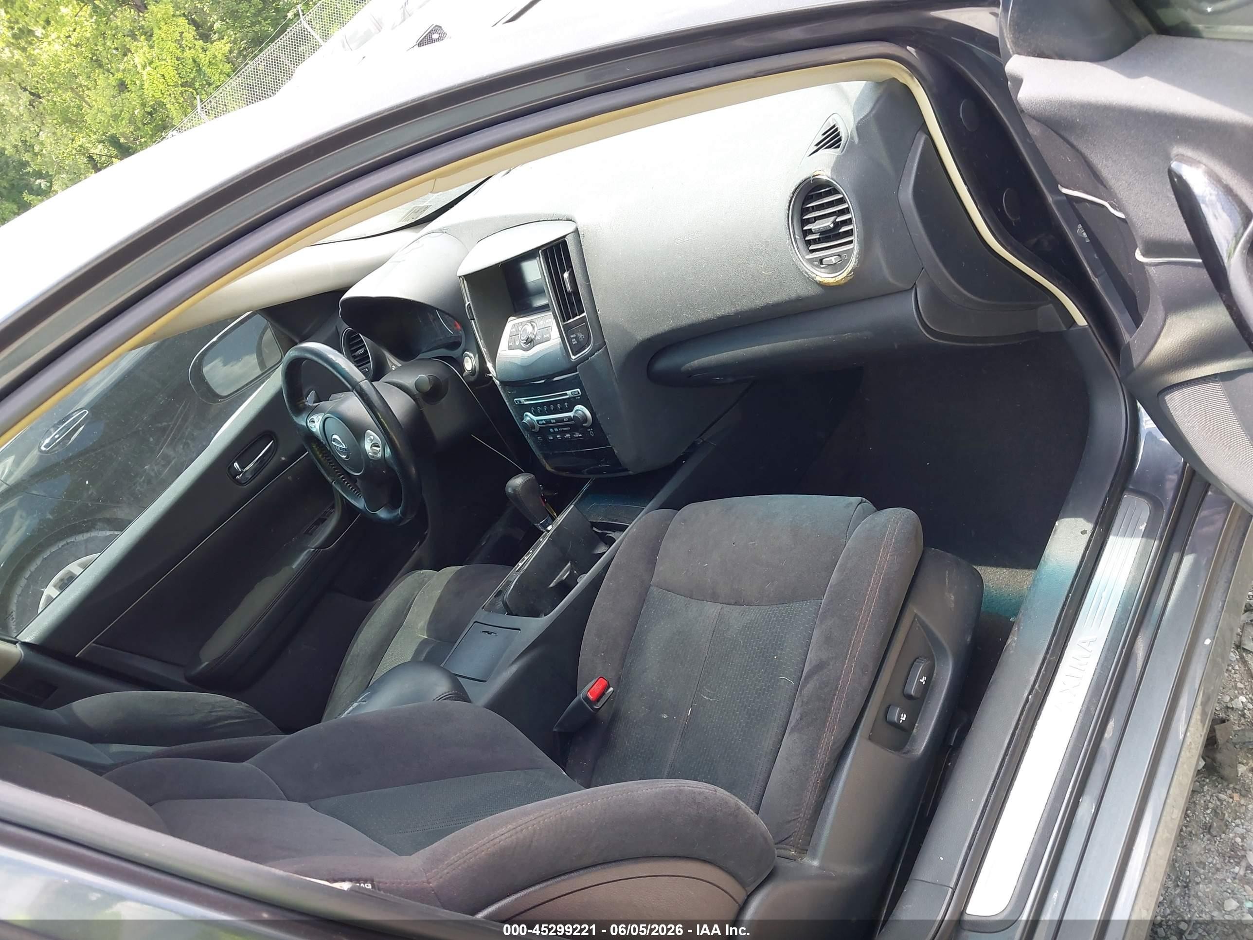 2010 Nissan Maxima 3.5 S Gray vin: 1N4AA5AP6AC809664