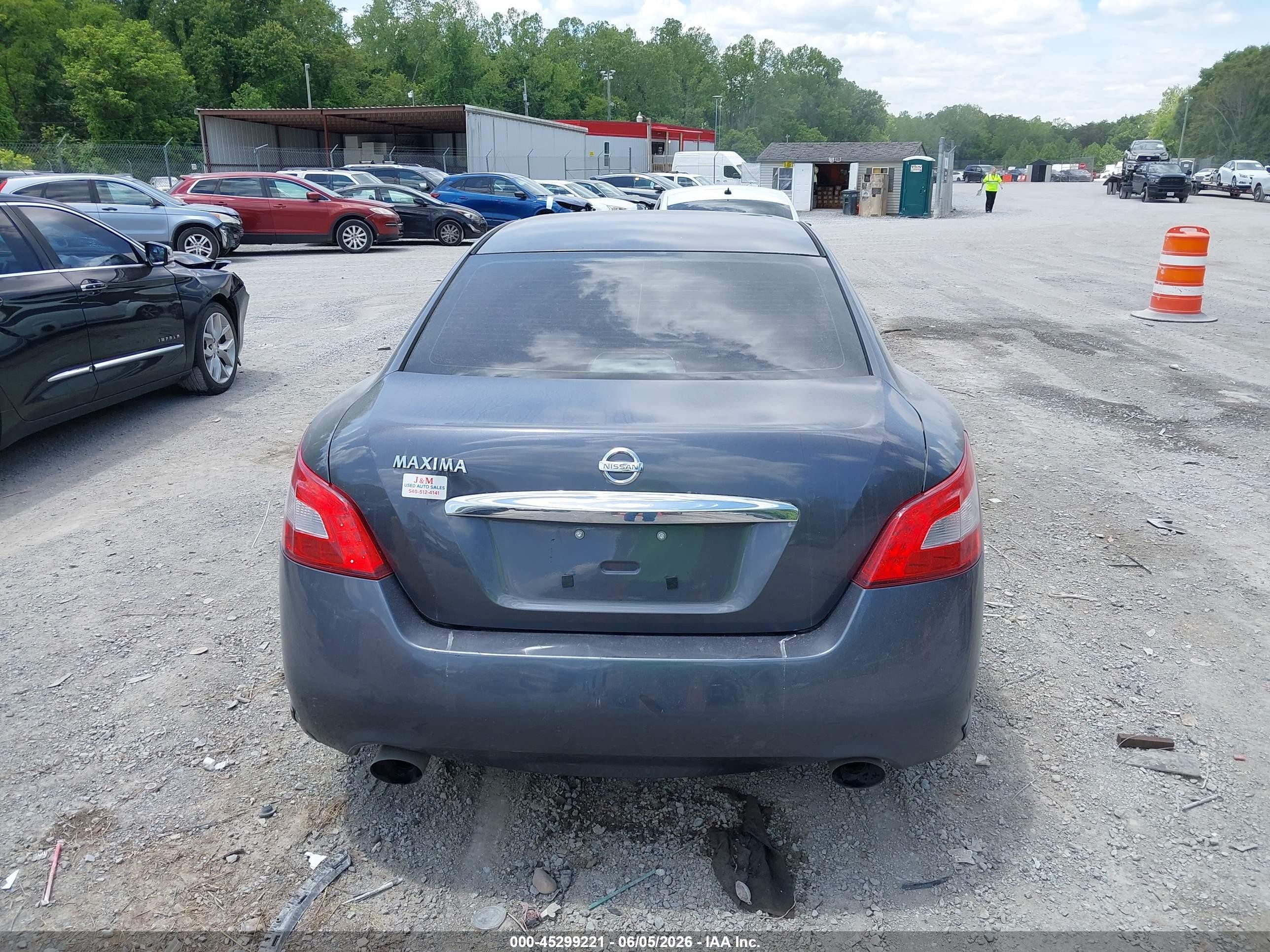 2010 Nissan Maxima 3.5 S Gray vin: 1N4AA5AP6AC809664