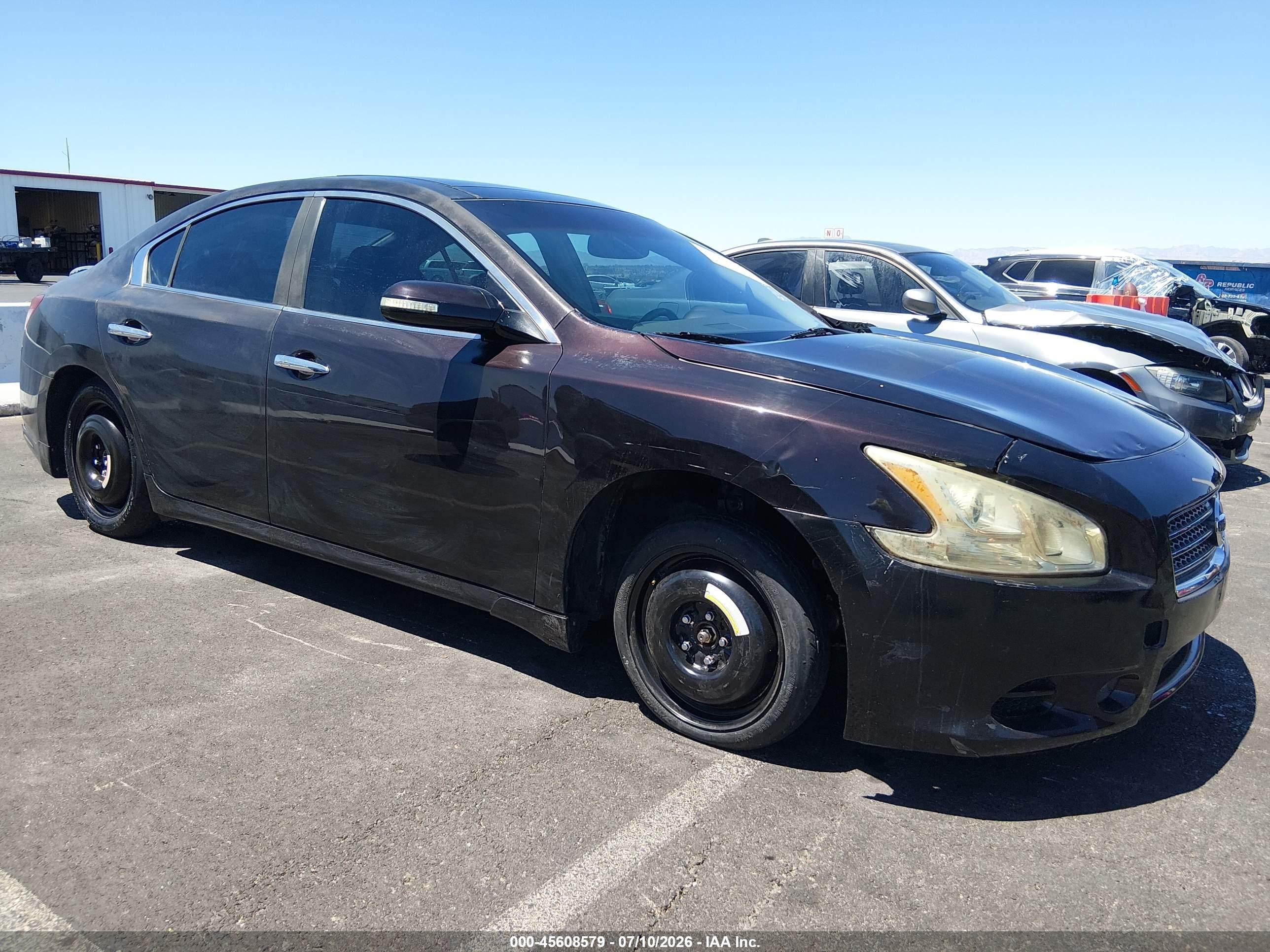 2010 Nissan Maxima 3.5 Sv Beige vin: 1N4AA5AP6AC812368