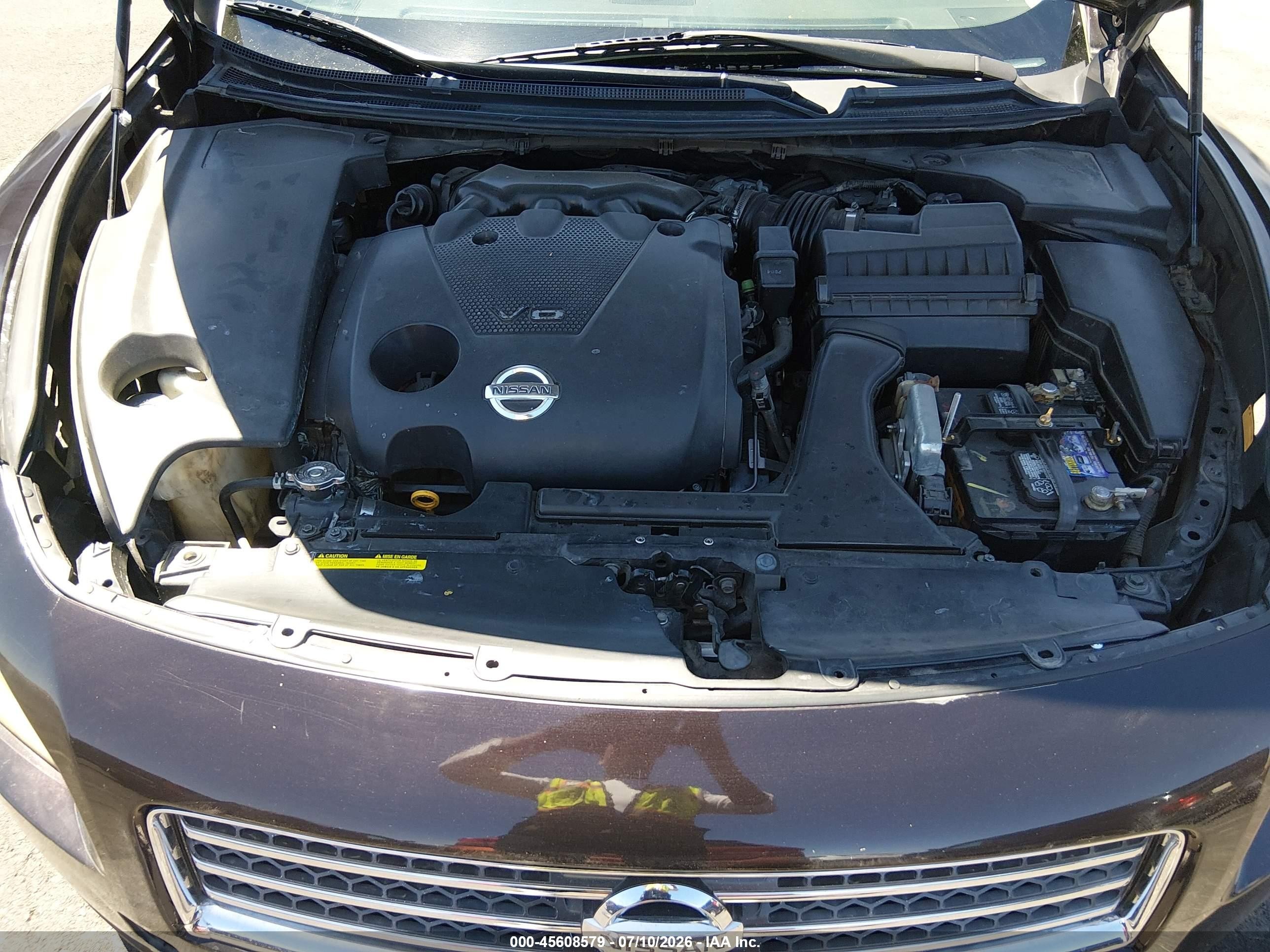 2010 Nissan Maxima 3.5 Sv Beige vin: 1N4AA5AP6AC812368