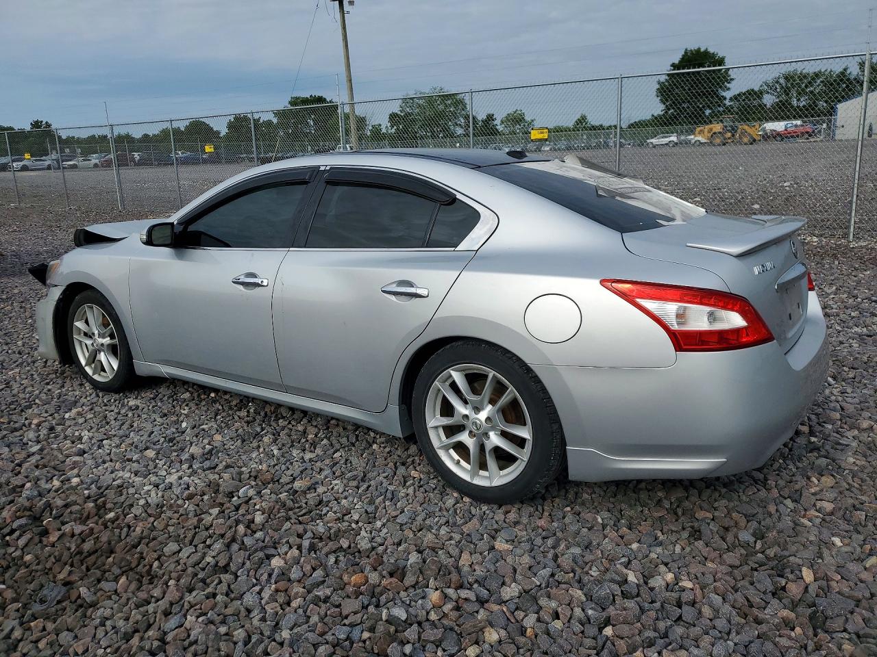 2010 Nissan Maxima 3.5 S Silver vin: 1N4AA5AP6AC821801