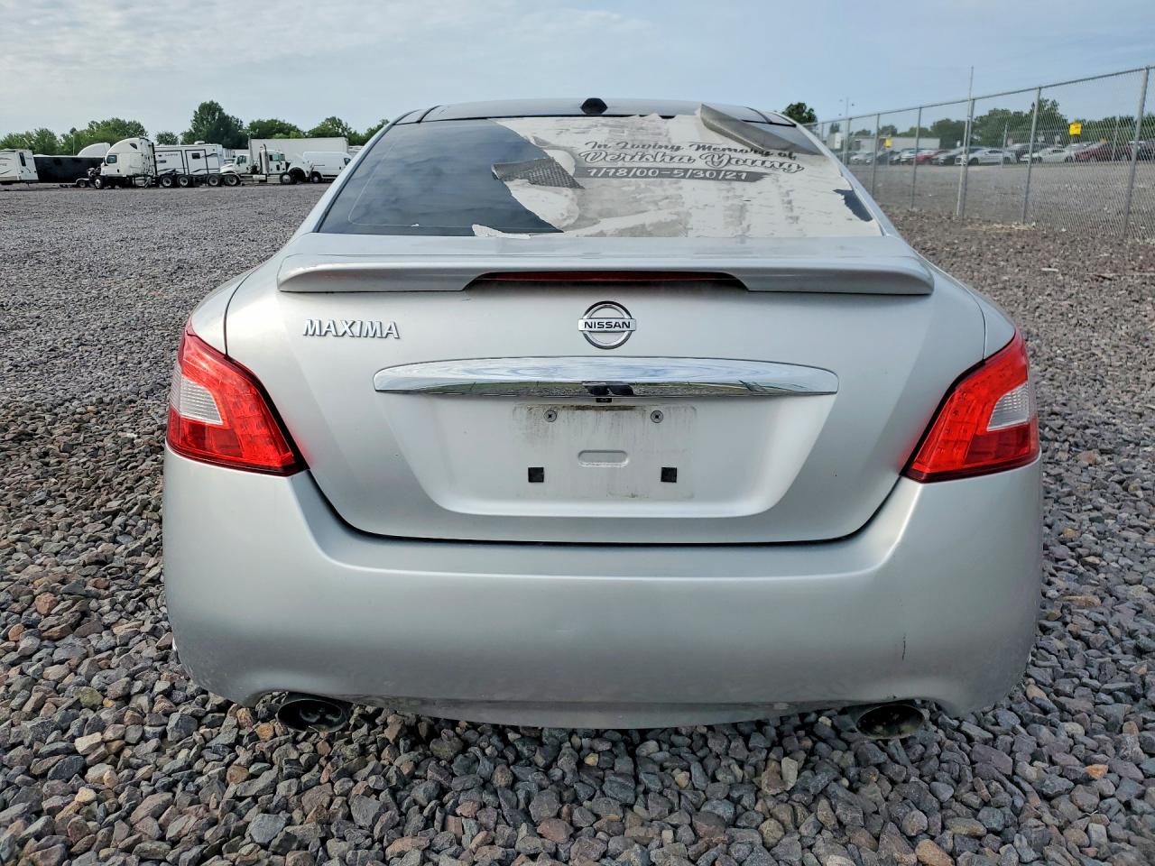 2010 Nissan Maxima 3.5 S Silver vin: 1N4AA5AP6AC821801
