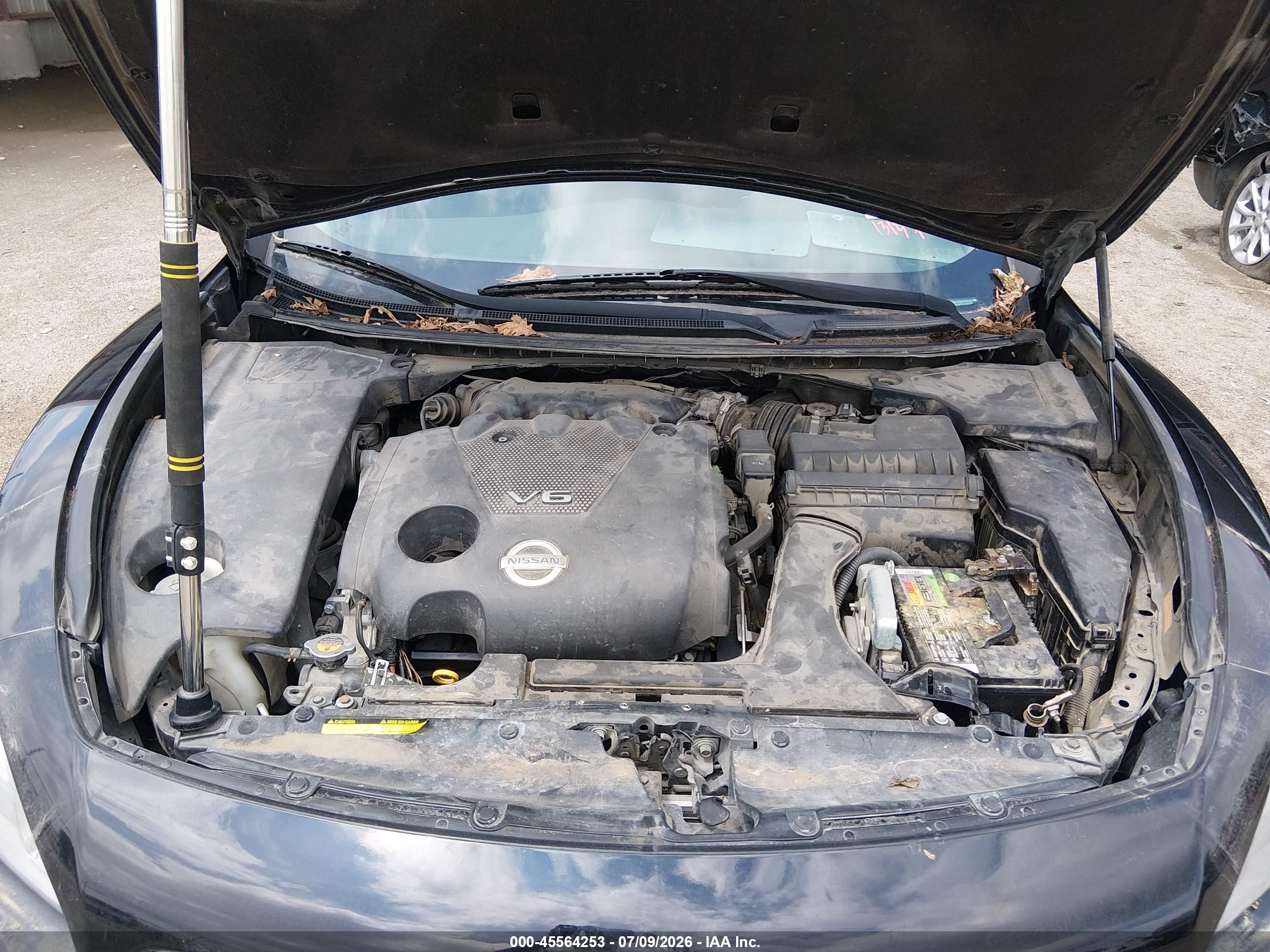 2010 Nissan Maxima 3.5 Sv Black vin: 1N4AA5AP6AC824228