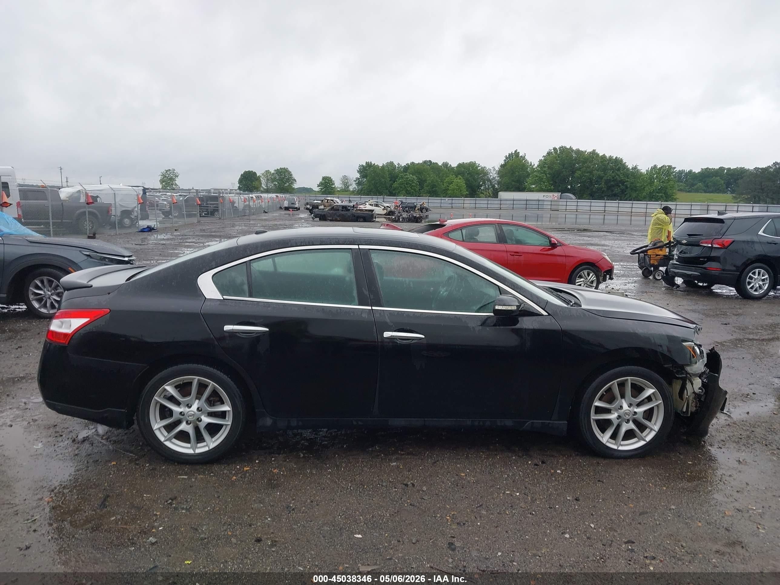 2010 Nissan Maxima 3.5 Sv Black vin: 1N4AA5AP6AC832233