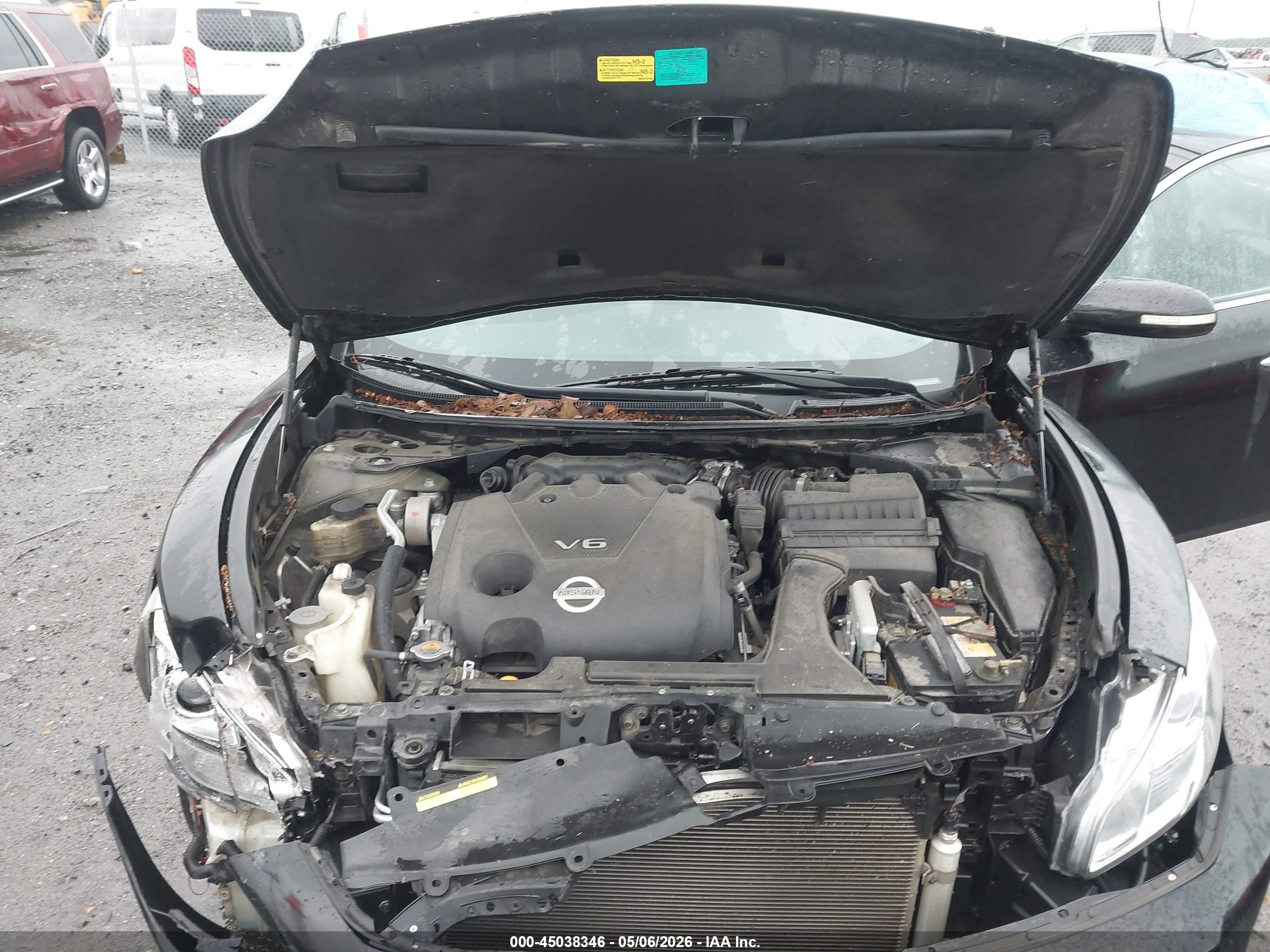 2010 Nissan Maxima 3.5 Sv Black vin: 1N4AA5AP6AC832233