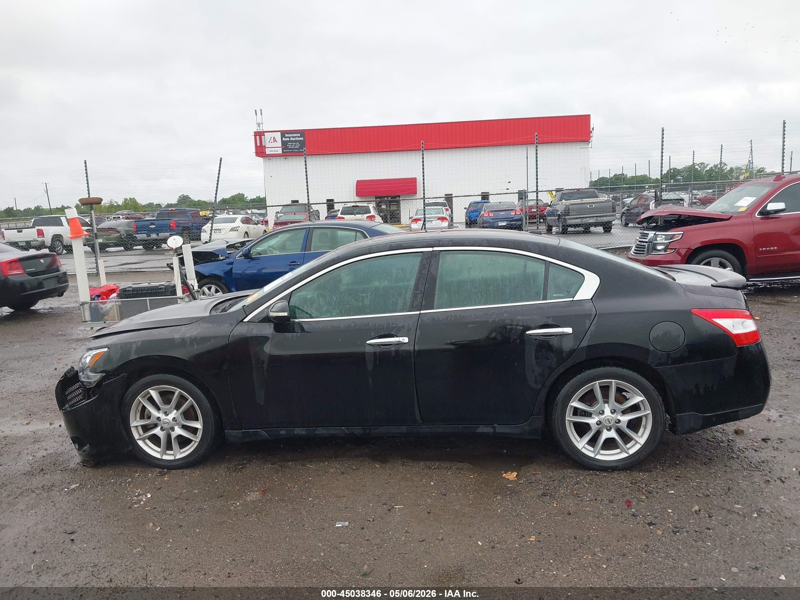 2010 Nissan Maxima 3.5 Sv Black vin: 1N4AA5AP6AC832233