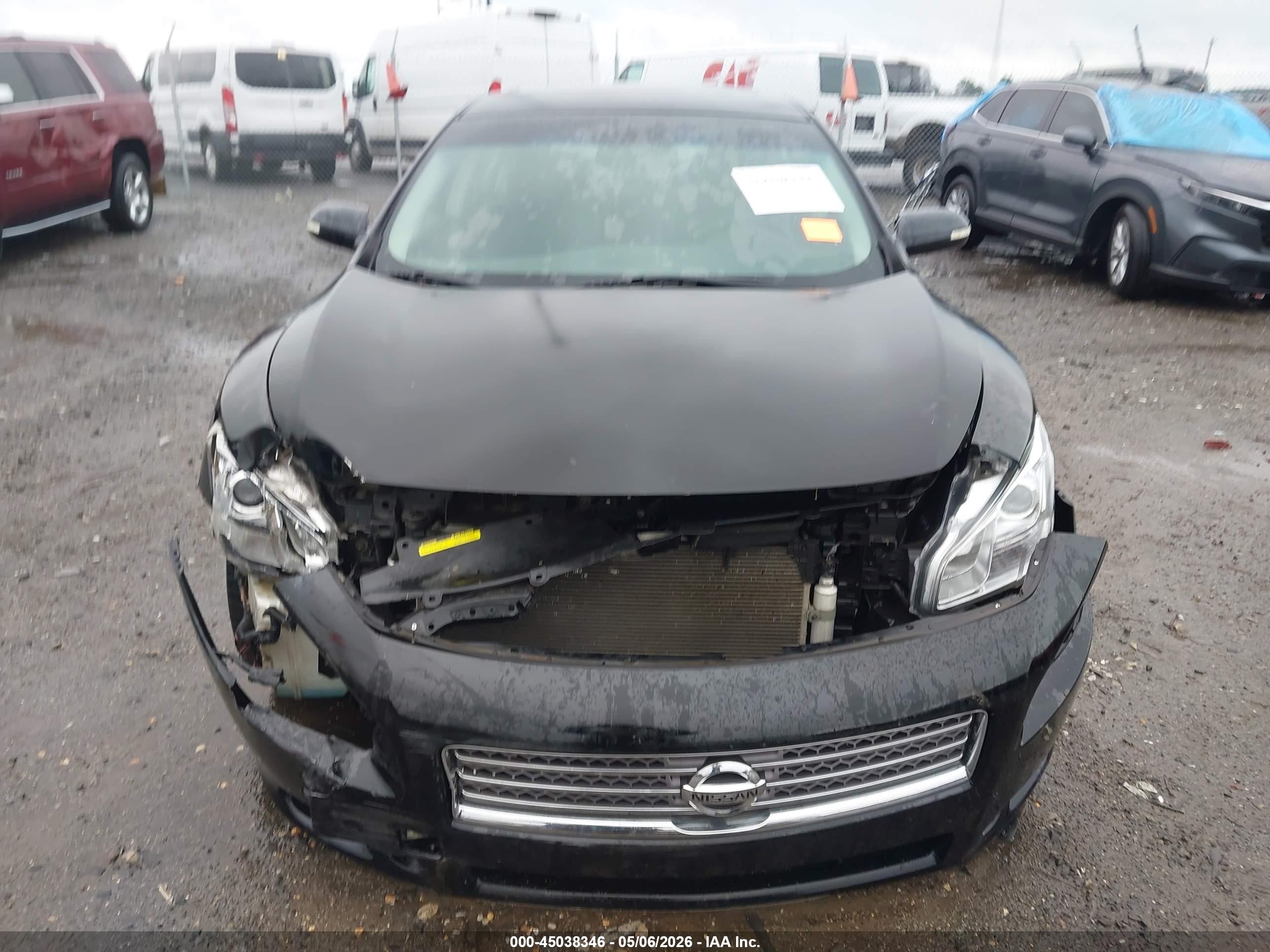 2010 Nissan Maxima 3.5 Sv Black vin: 1N4AA5AP6AC832233
