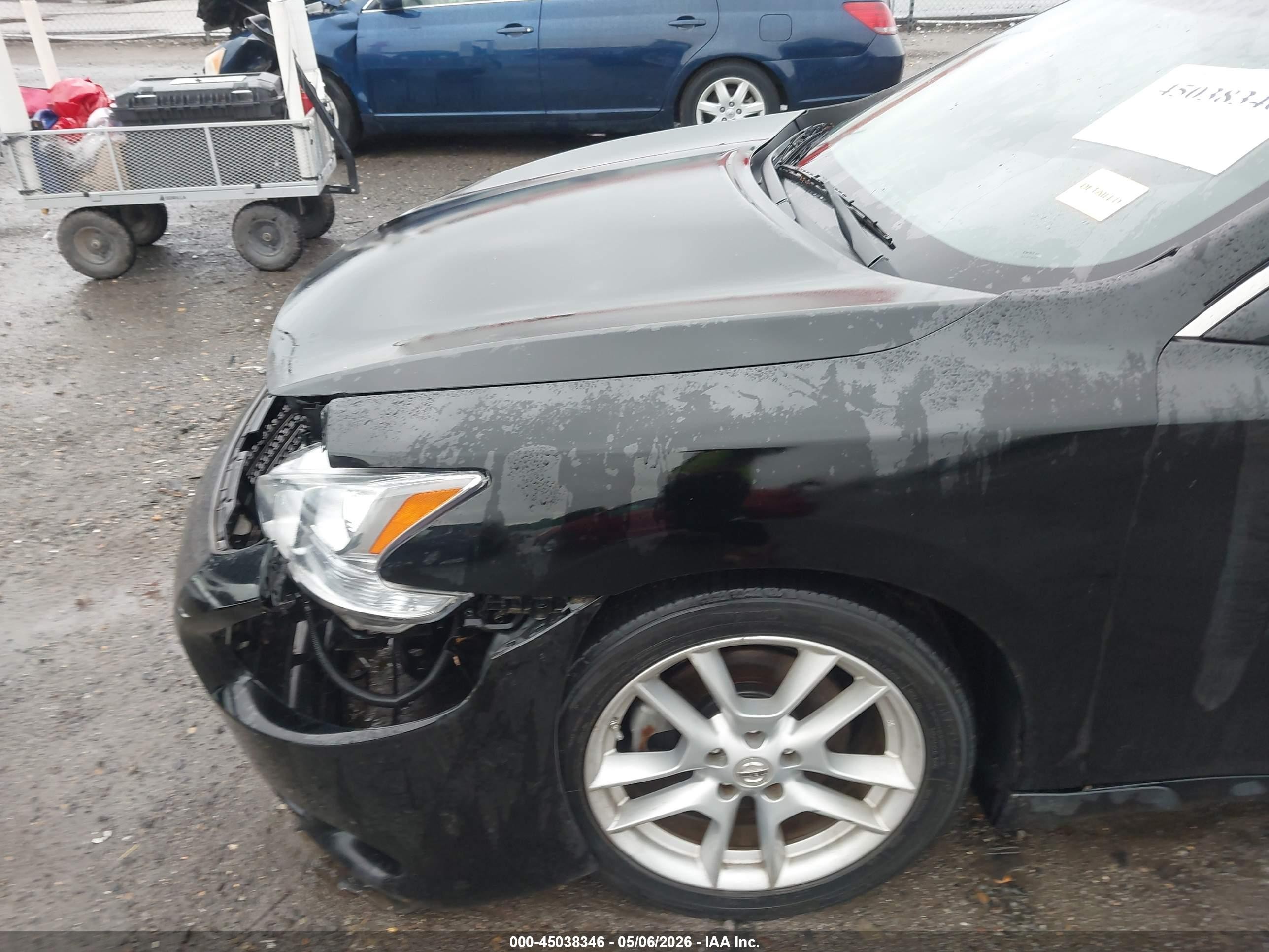 2010 Nissan Maxima 3.5 Sv Black vin: 1N4AA5AP6AC832233