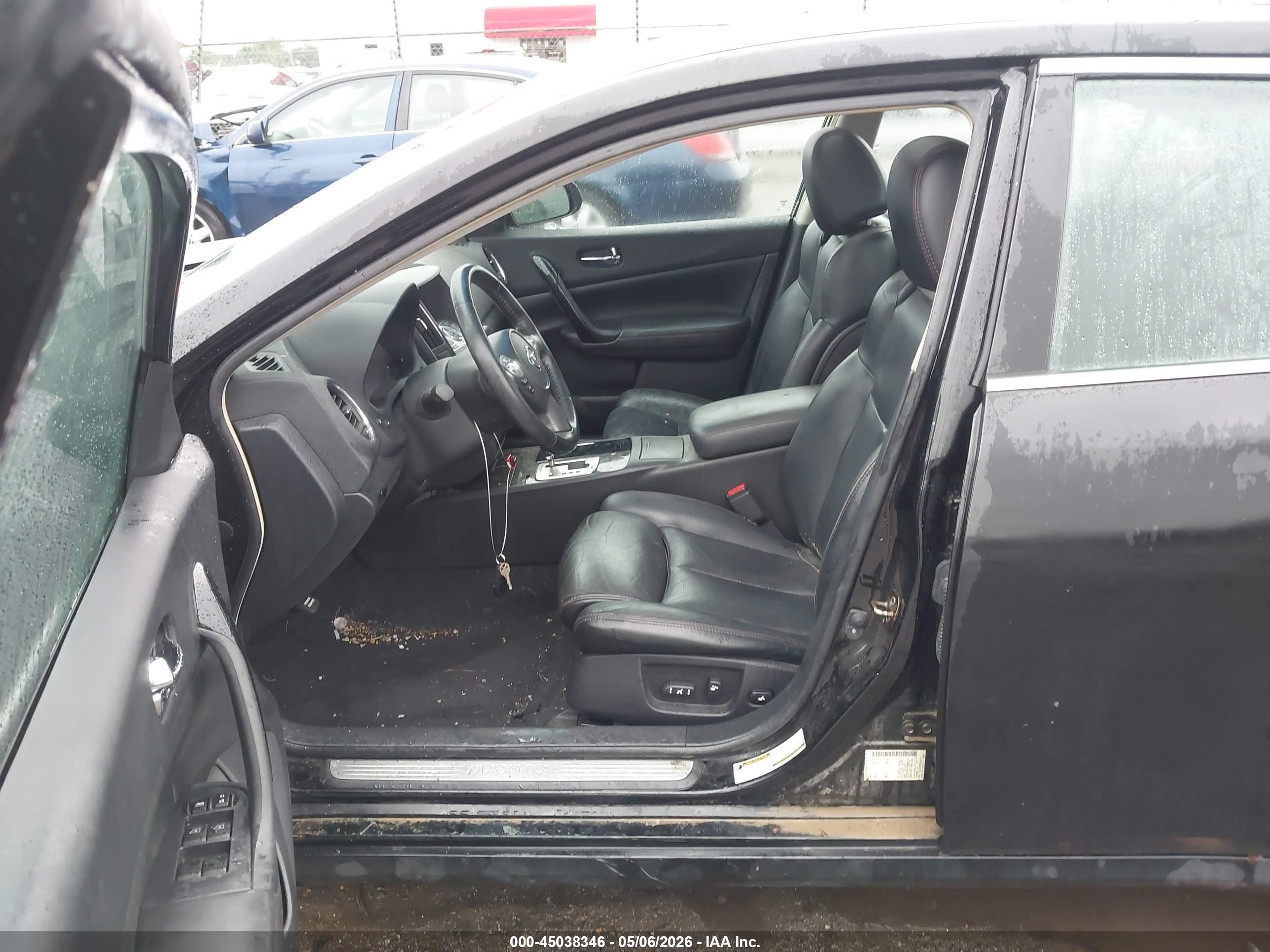 2010 Nissan Maxima 3.5 Sv Black vin: 1N4AA5AP6AC832233