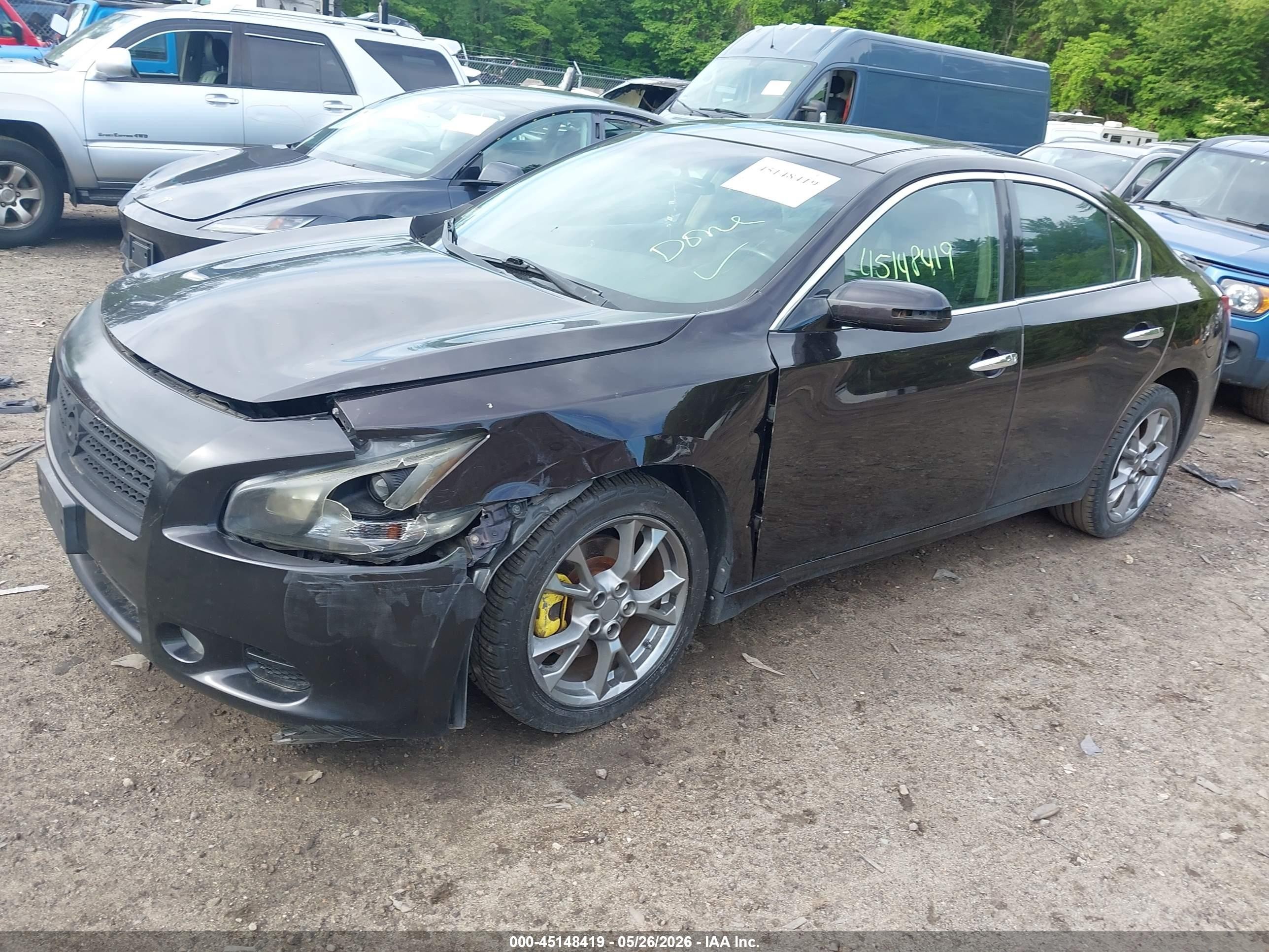 2010 Nissan Maxima 3.5 Sv Burgundy vin: 1N4AA5AP6AC832281