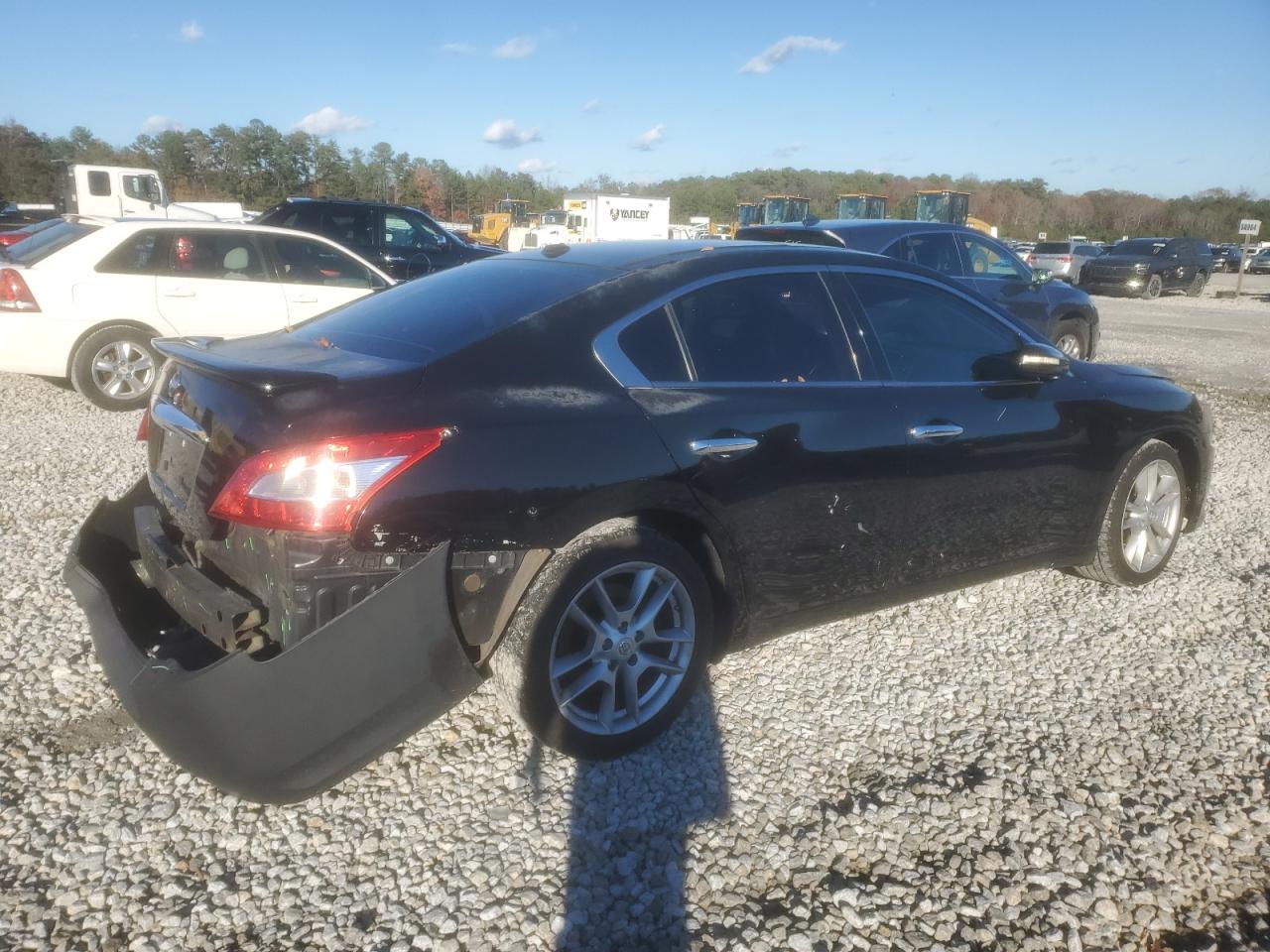2010 Nissan Maxima 3.5 S Black vin: 1N4AA5AP6AC848965