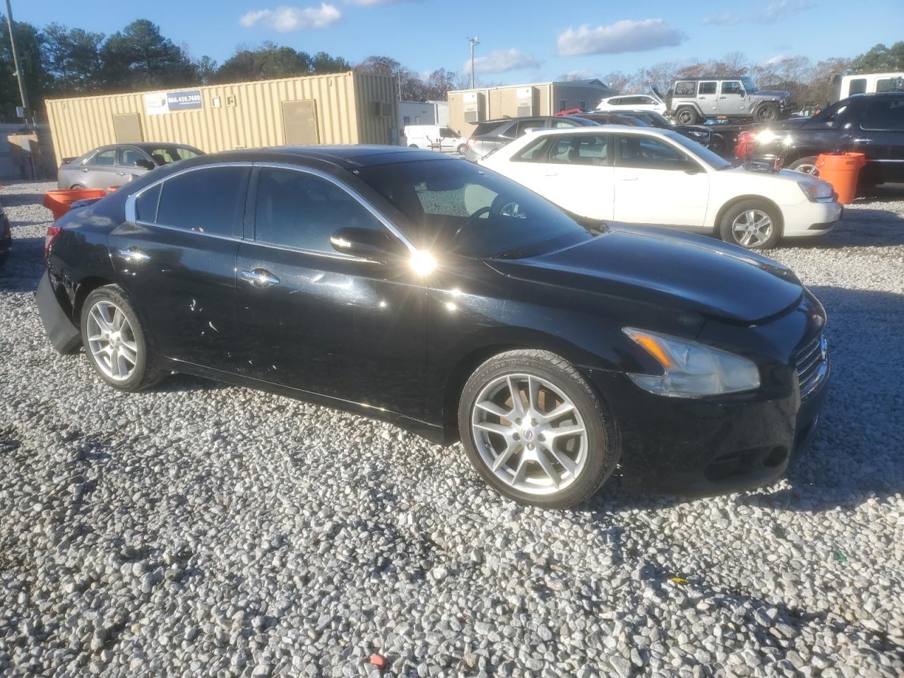 2010 Nissan Maxima 3.5 S Black vin: 1N4AA5AP6AC848965