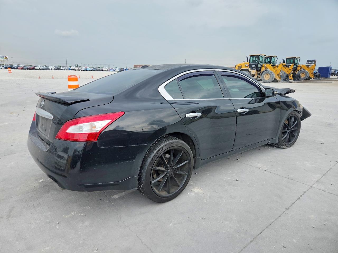 2010 Nissan Maxima 3.5 S Black vin: 1N4AA5AP6AC854524