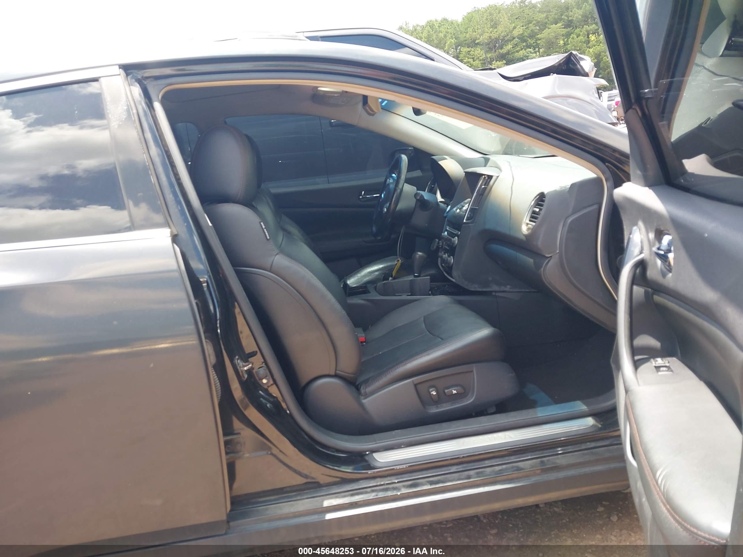 2010 Nissan Maxima 3.5 Sv Black vin: 1N4AA5AP6AC863451