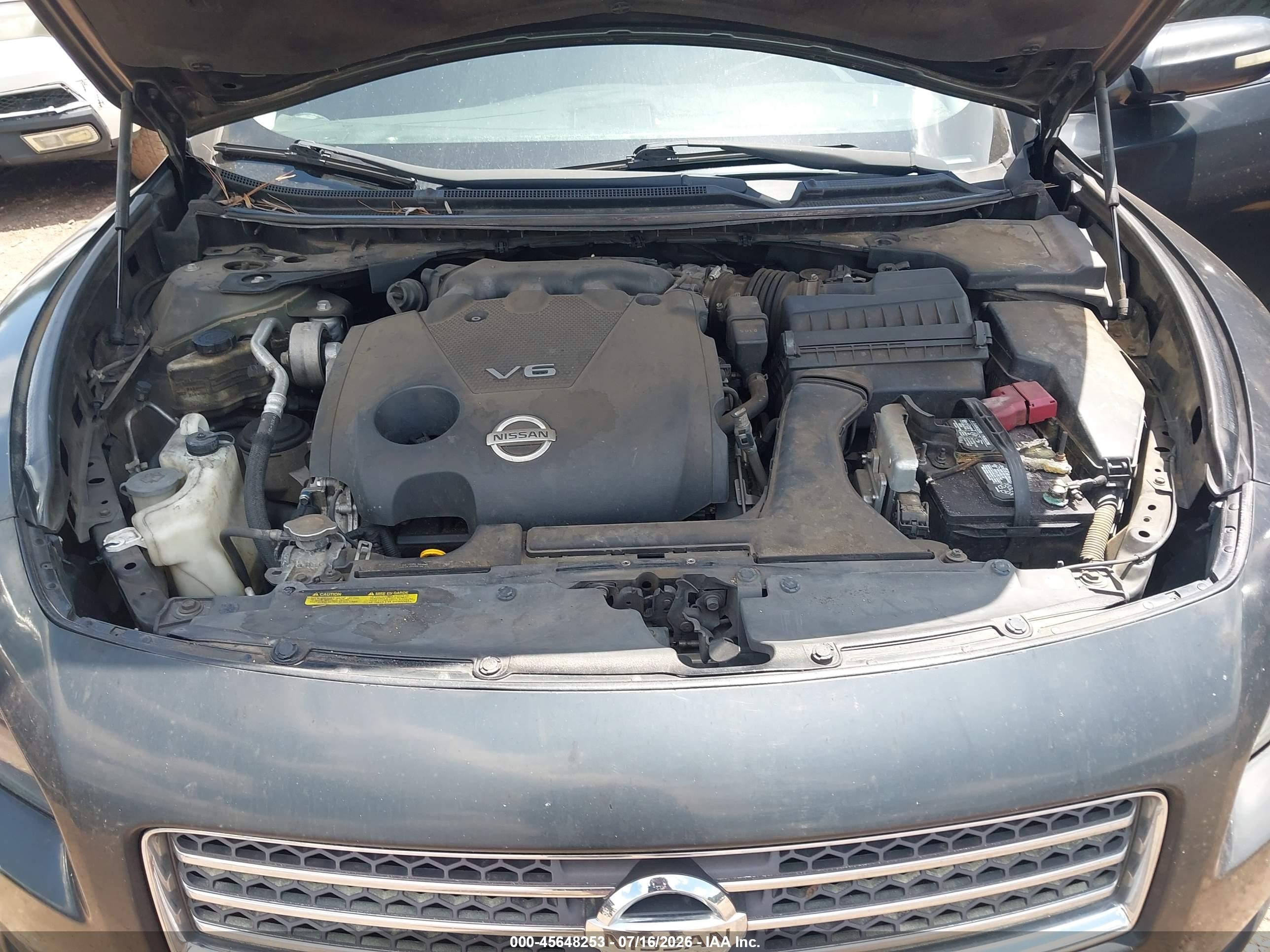 2010 Nissan Maxima 3.5 Sv Black vin: 1N4AA5AP6AC863451