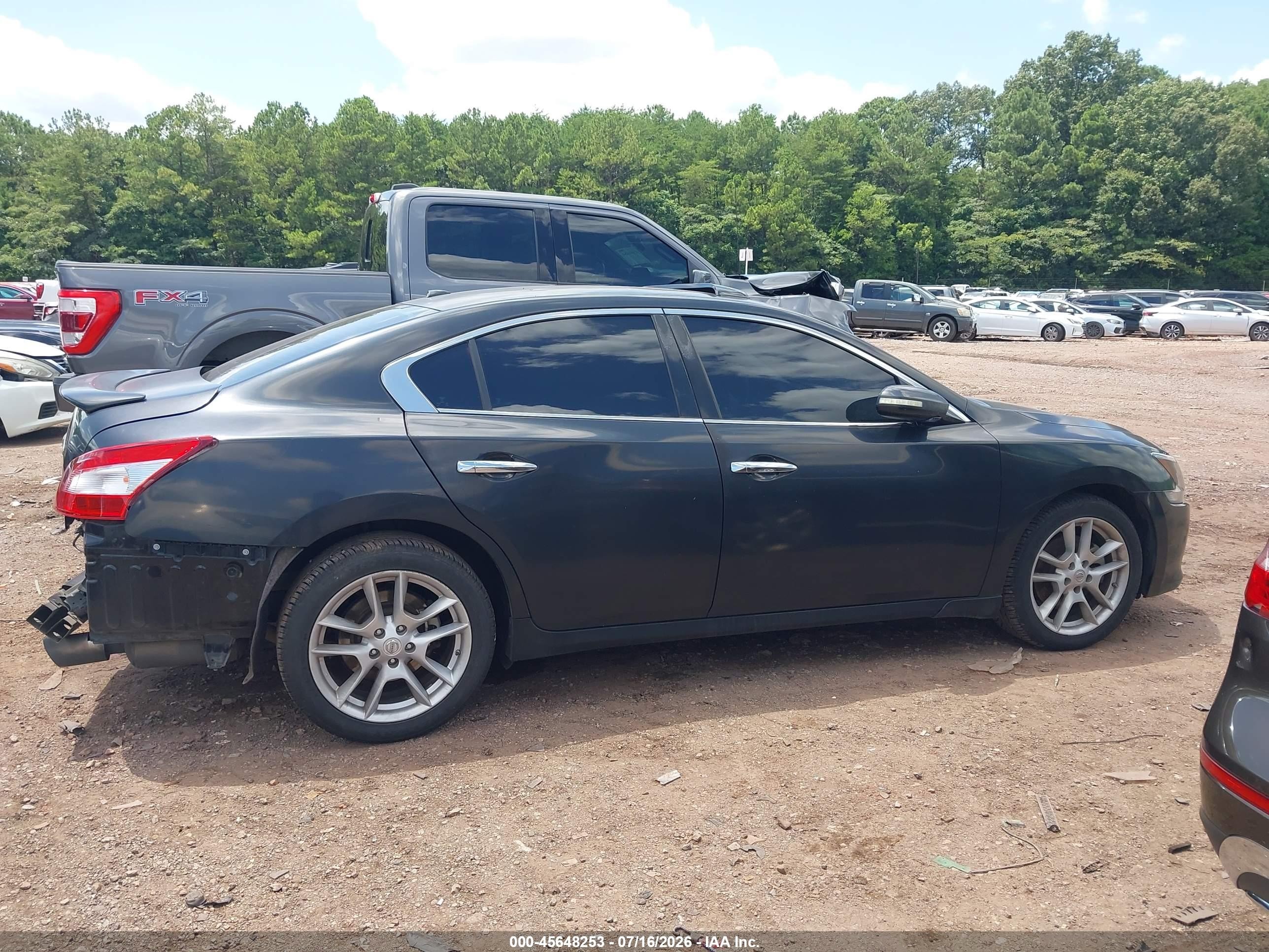 2010 Nissan Maxima 3.5 Sv Black vin: 1N4AA5AP6AC863451