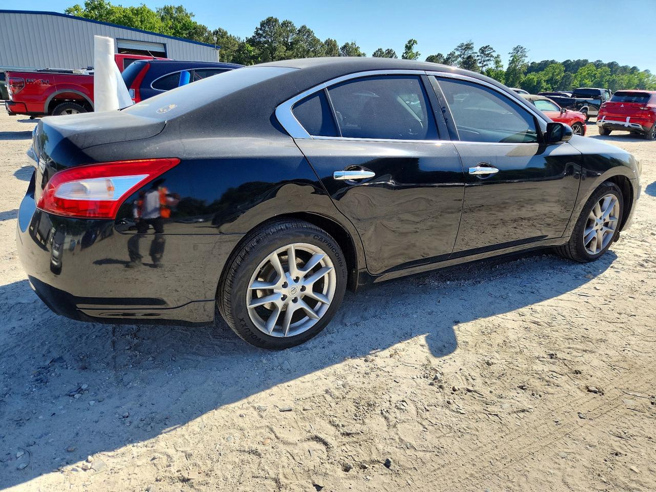2010 Nissan Maxima 3.5 S Black vin: 1N4AA5AP6AC870769