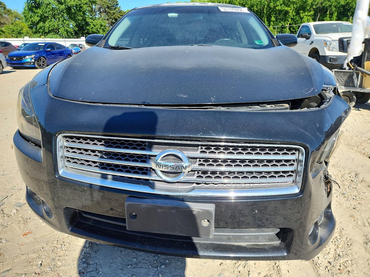 2010 Nissan Maxima 3.5 S Black vin: 1N4AA5AP6AC870769